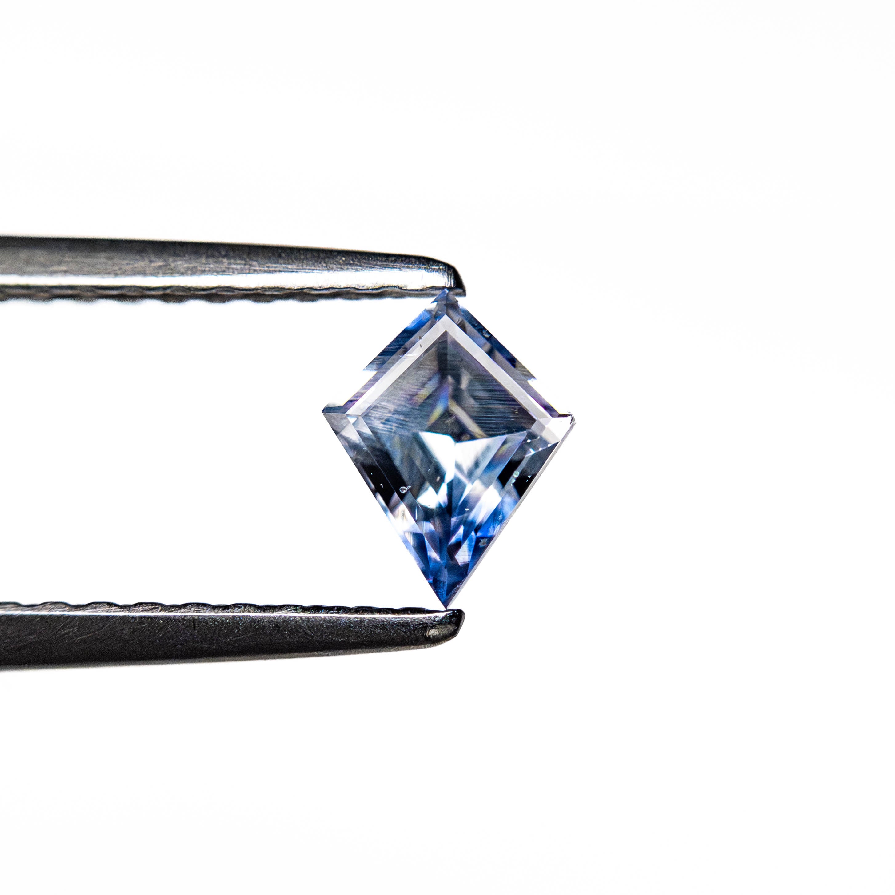 0.47ct Natural Kite Step Cut Sapphire - 5.79x4.58x3.05mm Blue Gemstone for Engagement Rings & Fine Jewelry Making