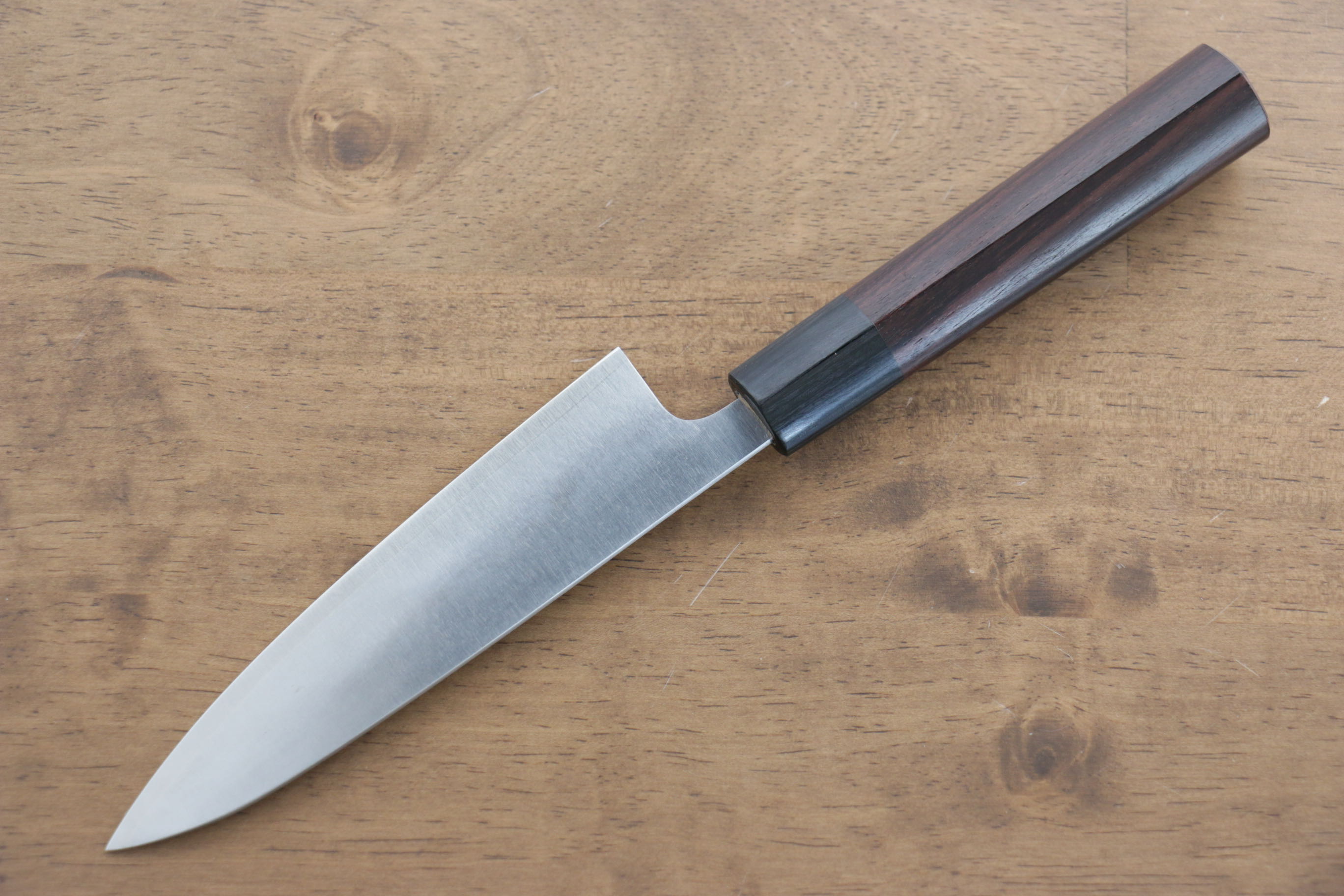 Premium Seisuke SG2 Petty Utility Knife 140mm - Japanese Stainless Steel Blade with Shitan Handle - Perfect for Slicing, Peeling & Precision Kitchen Tasks