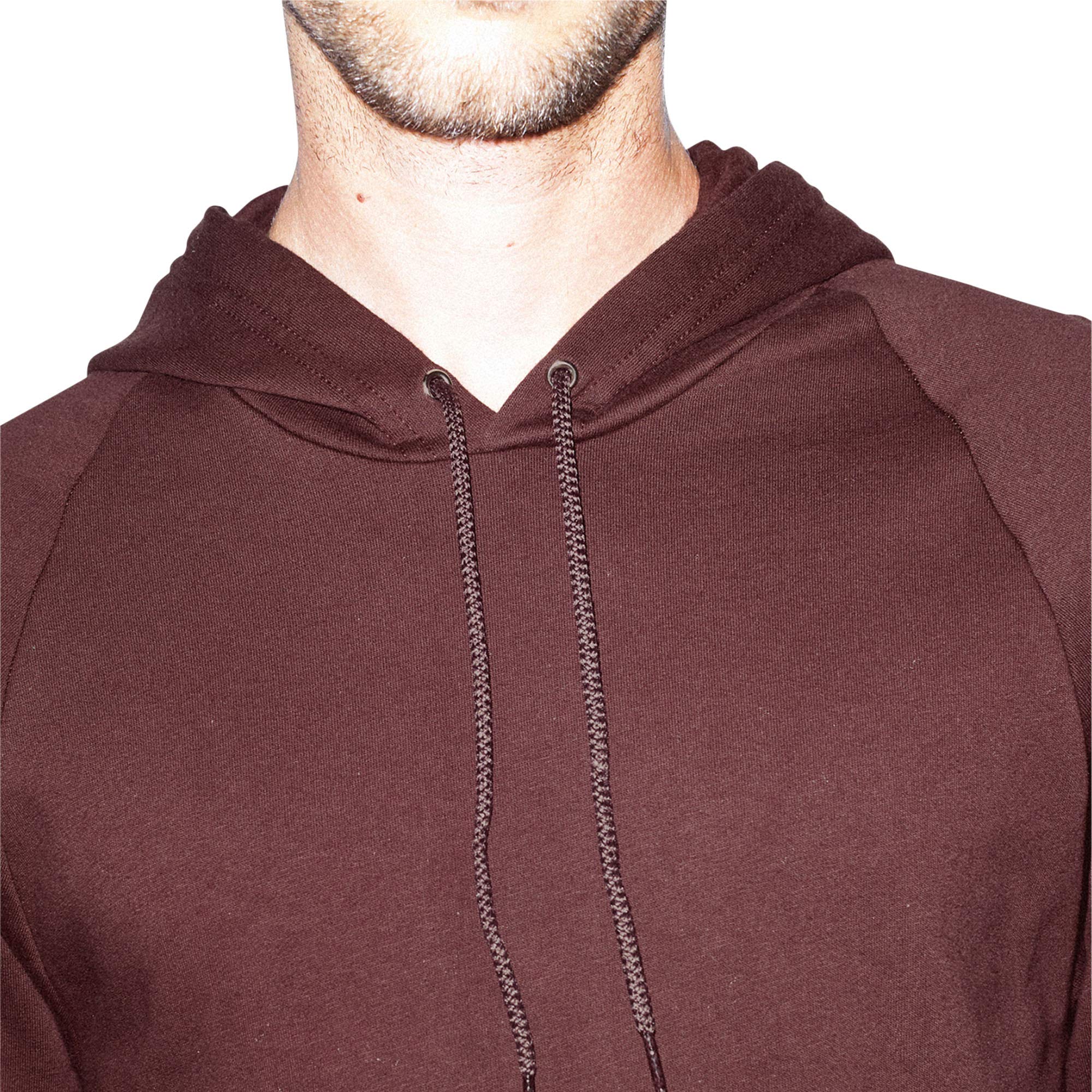 American Apparel Men's California Fleece Long Sleeve Pullover Hoodie - Soft & Warm Winter Casual Wear for Men | Perfect for Outdoor Activities, Gym & Lounge