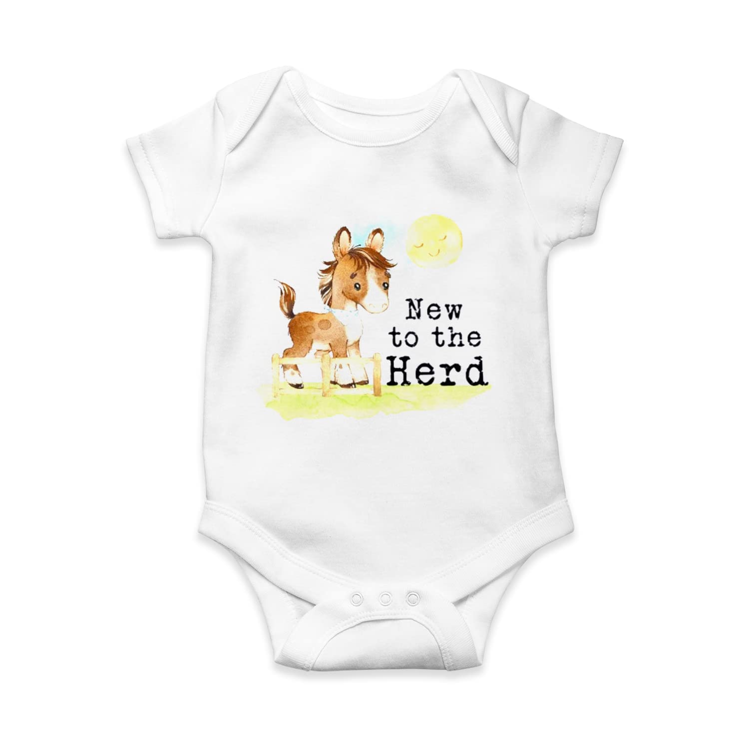 Funny Baby Bodysuit - Cute Baby Onesie Outfit for Newborns & Infants | Perfect Gift from Mom, Dad & Grandparents for Father's Day, Birthday & Baby Showers | Great for Playtime, Photo Shoots & Everyday Wear