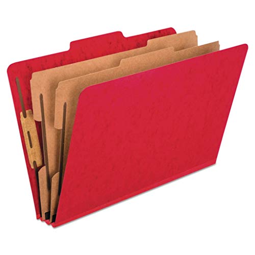 Pendaflex Six-Section PressGuard Colored Classification Folders - Letter Size - 10-Pack Box - Perfect for Office Filing, School Projects & Document Organization
