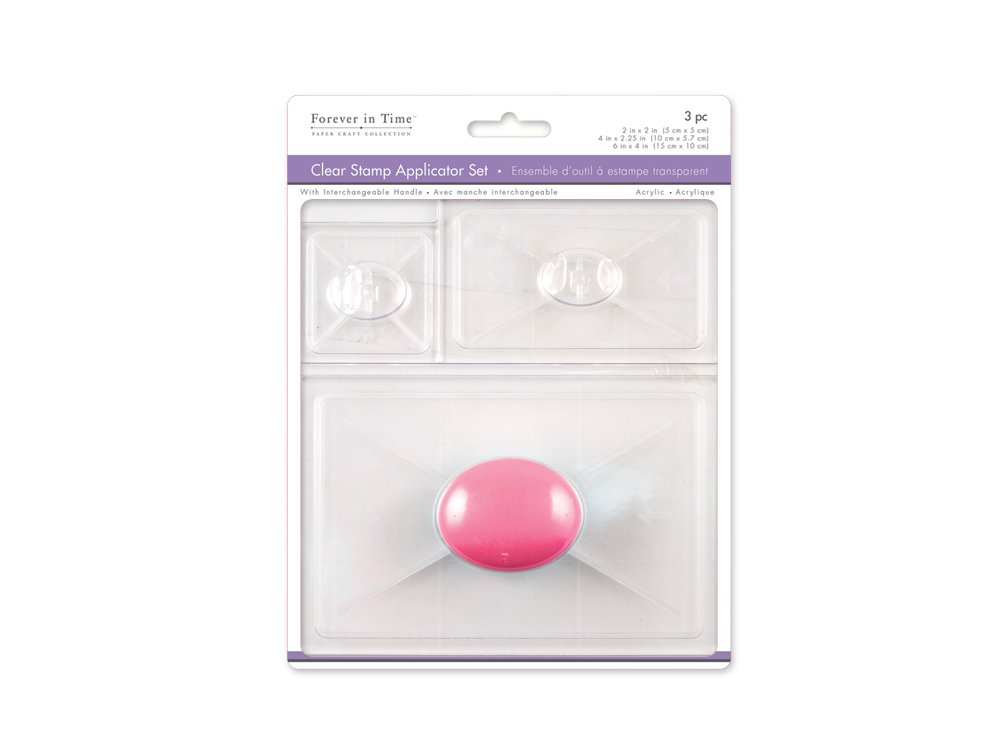Forever in Time Clear Stamp Tool Set for Scrapbooking, Card Making & DIY Crafts - Essential Stamping Kit for Paper Crafting & Handmade Projects
