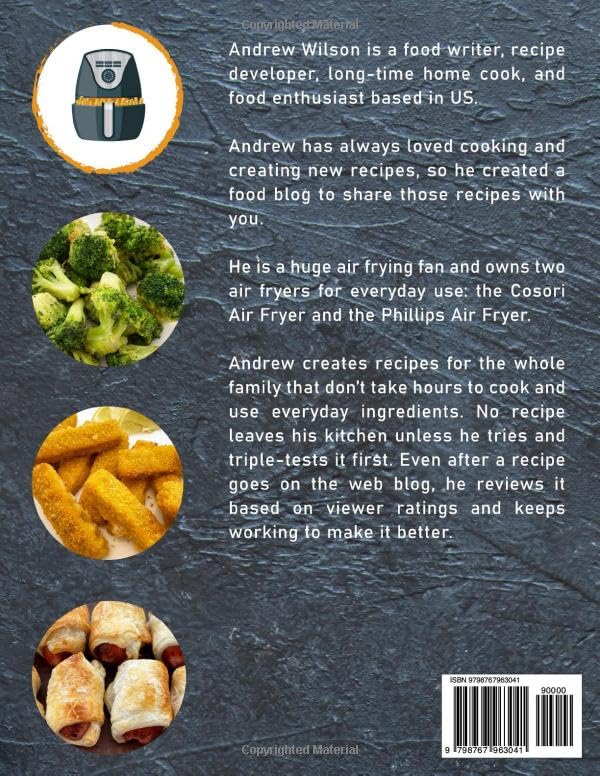 Air Fryer Cookbook with Color Photos: 1000 Easy Recipes for Beginners - Step-by-Step Cooking Guide | Perfect for Quick Meals, Healthy Eating & Family Dinners