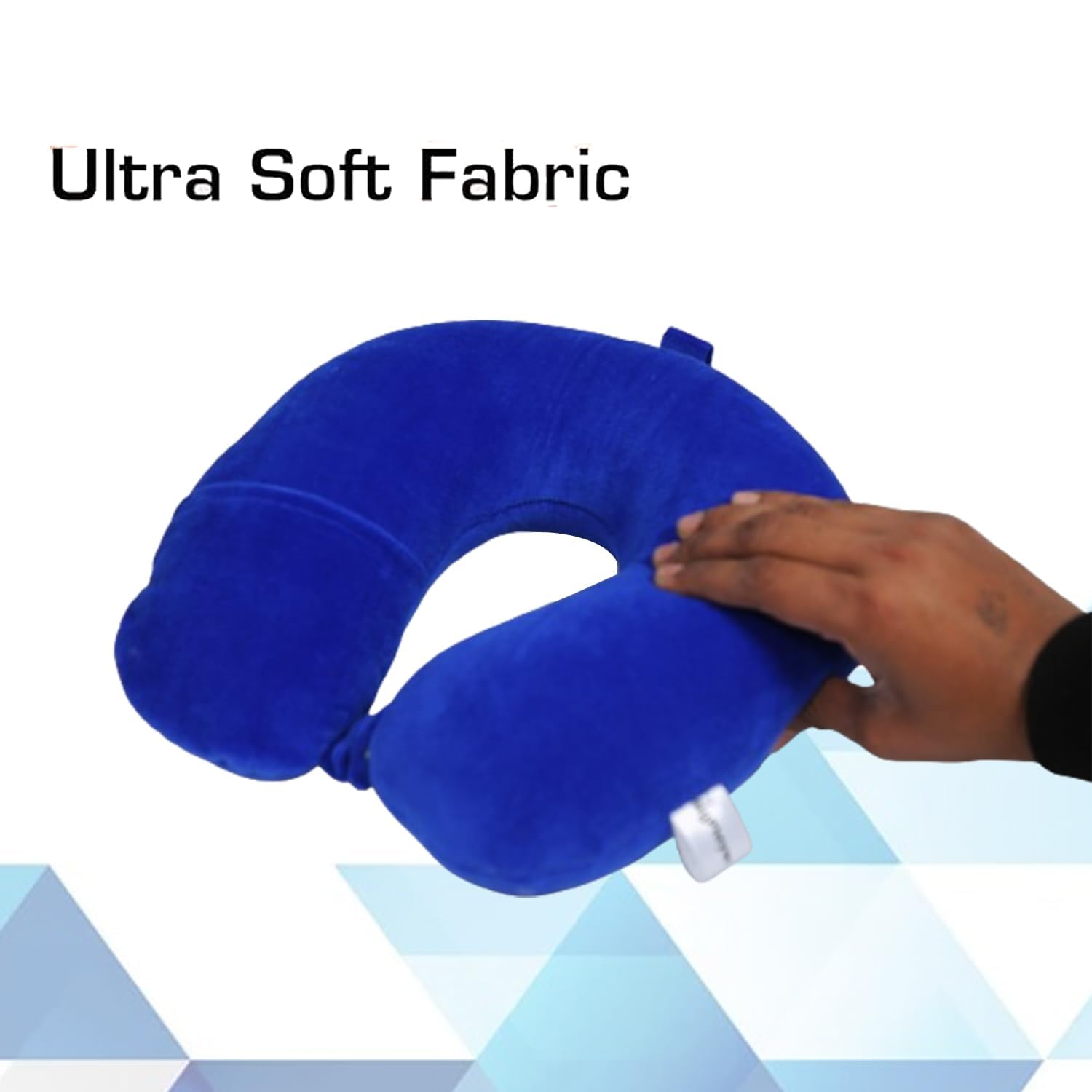 Ashtron Memory Foam Neck Pillow for Travel - Ergonomic Support for Neck Pain Relief, Comfortable Sleeping on Airplane, Car, Office & Home Use - Pack of 2 (Grey) - Perfect Travel Accessories for Men & Women