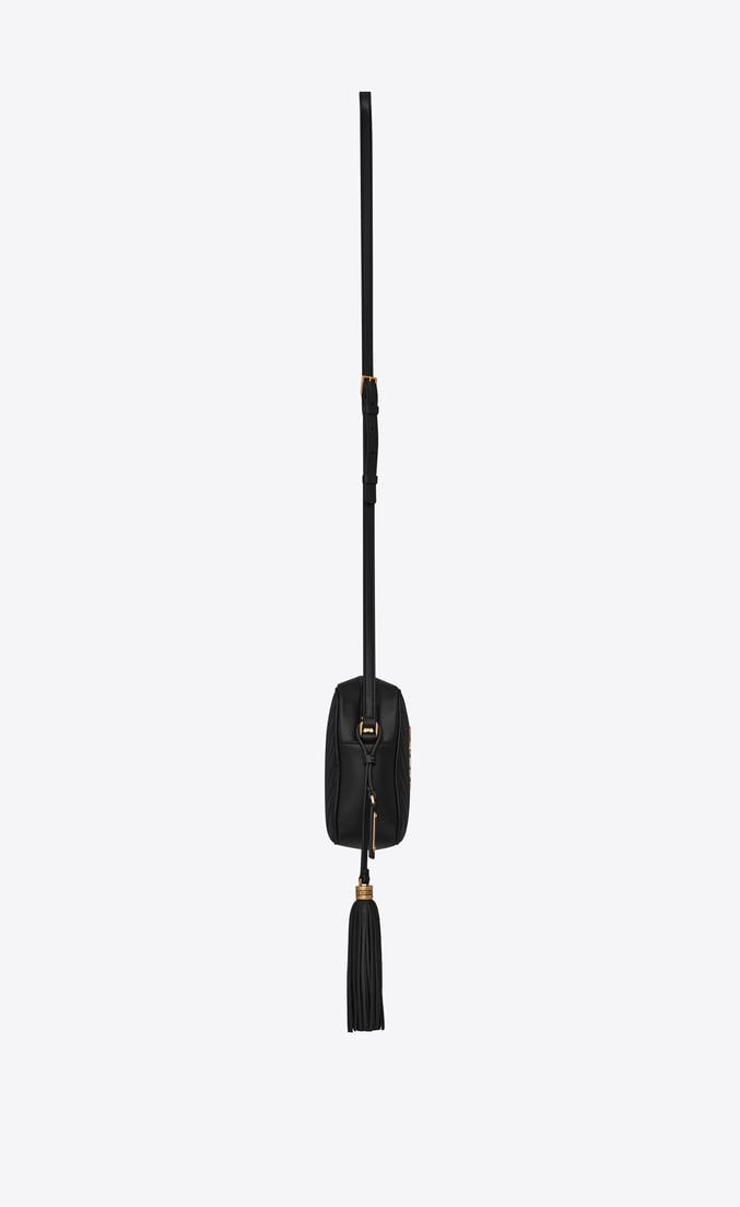 Saint Laurent Lou Camera Bag Black - Stylish Crossbody Bag for Women | Perfect for Travel, Work & Everyday Use