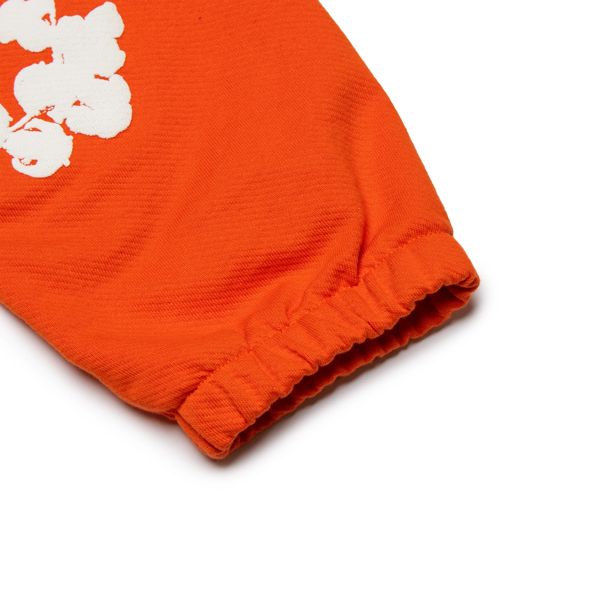 Denim Tears Cotton Wreath Orange Sweatpants - Comfortable Casual Joggers for Men | Streetwear Fashion & Lounge Wear