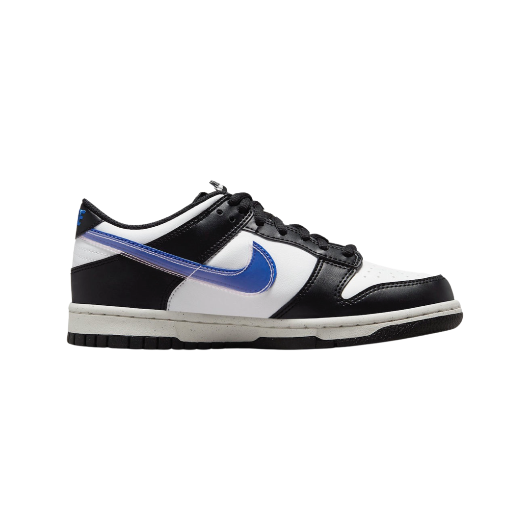 Nike Dunk Low NN GS Black Hyper Royal - Stylish Sneakers for Women & Girls - Perfect for Casual Wear, Sports & Street Fashion