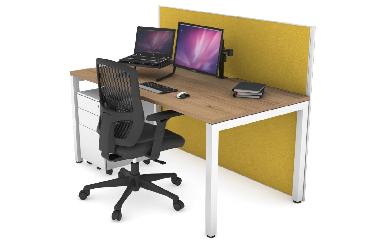 Horizon Quadro Square Legs Office Desk - 63