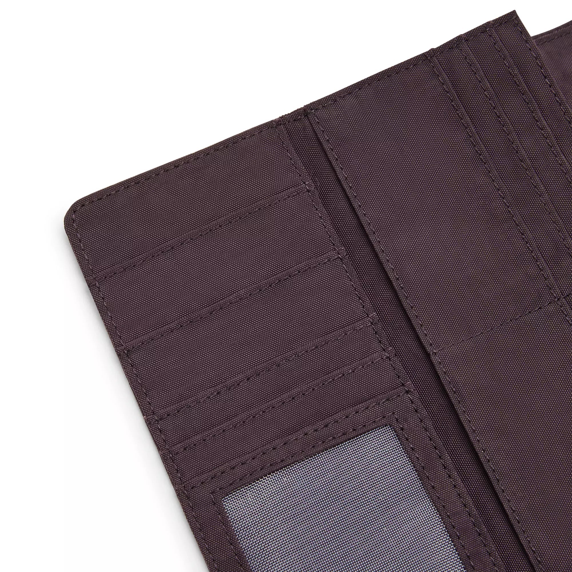 Kipling Money Land Snap Wallet - RFID Blocking Slim Wallet for Women - Ultimate Plum - Perfect for Travel, Shopping & Everyday Use