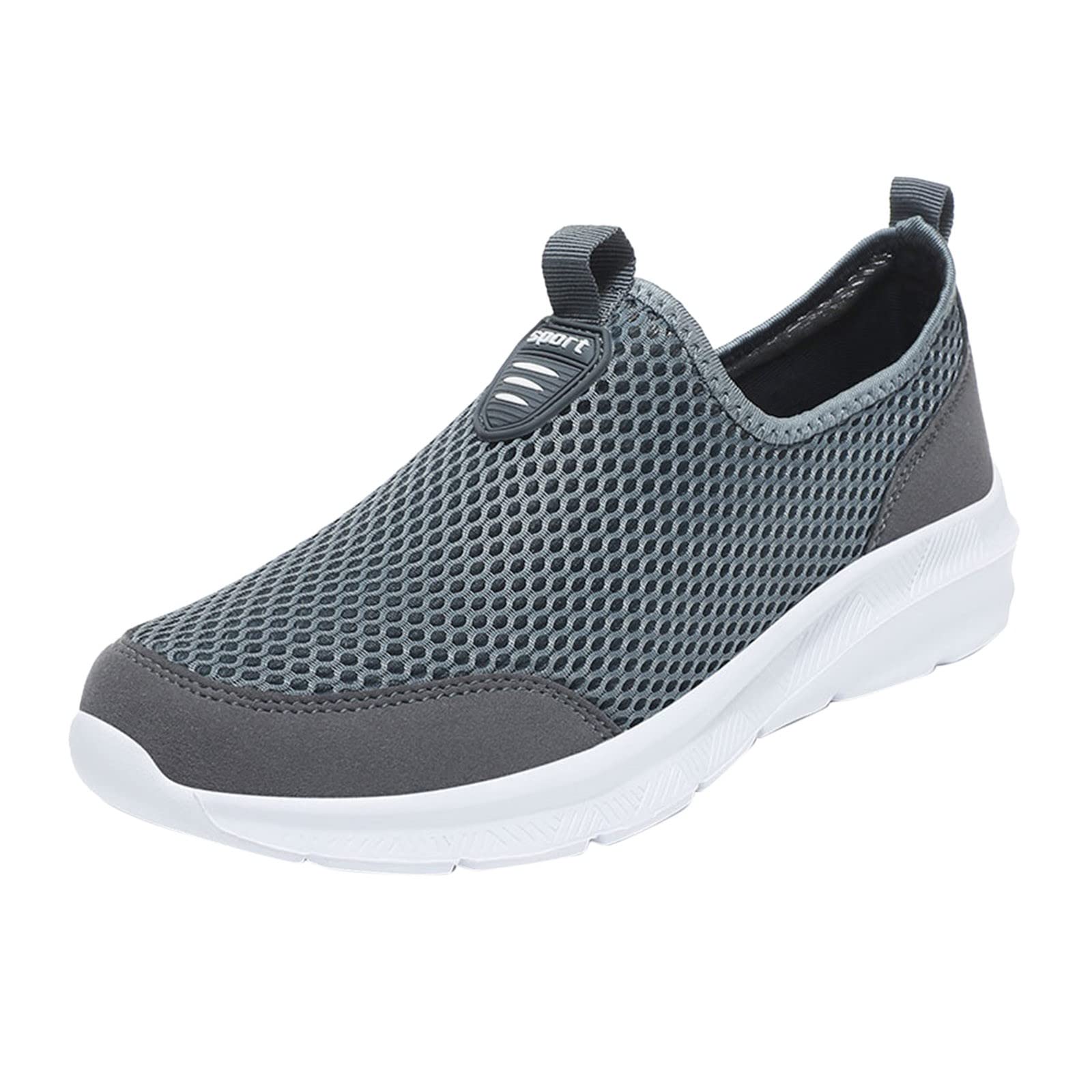 Men's Breathable Mesh Oxford Shoes - Lightweight Casual & Business Dress Shoes for Walking, Work & Travel | Comfortable Lace-Up Sneakers for Daily Wear