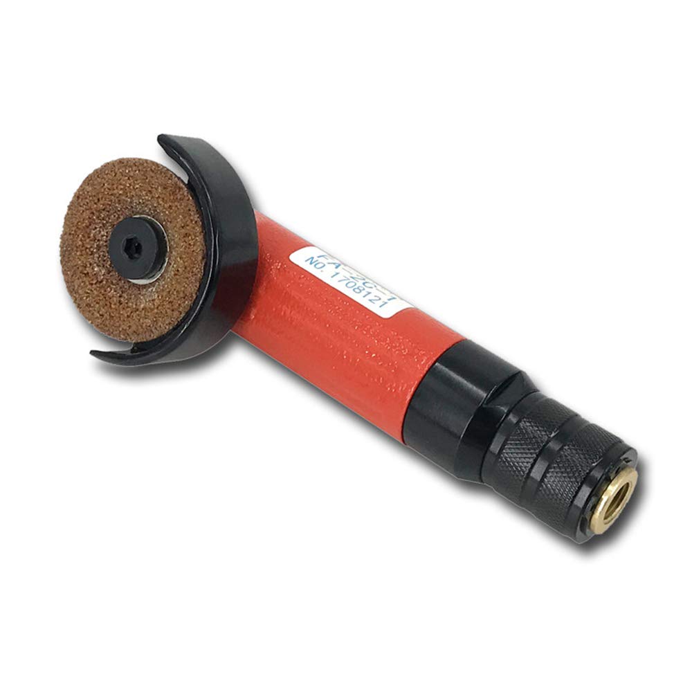 50MM Pneumatic Angle Grinder - 2 Inch Air Powered Industrial Grinder with 15000 RPM for Metal, Wood & Stone - Perfect for Construction, Welding & DIY Projects