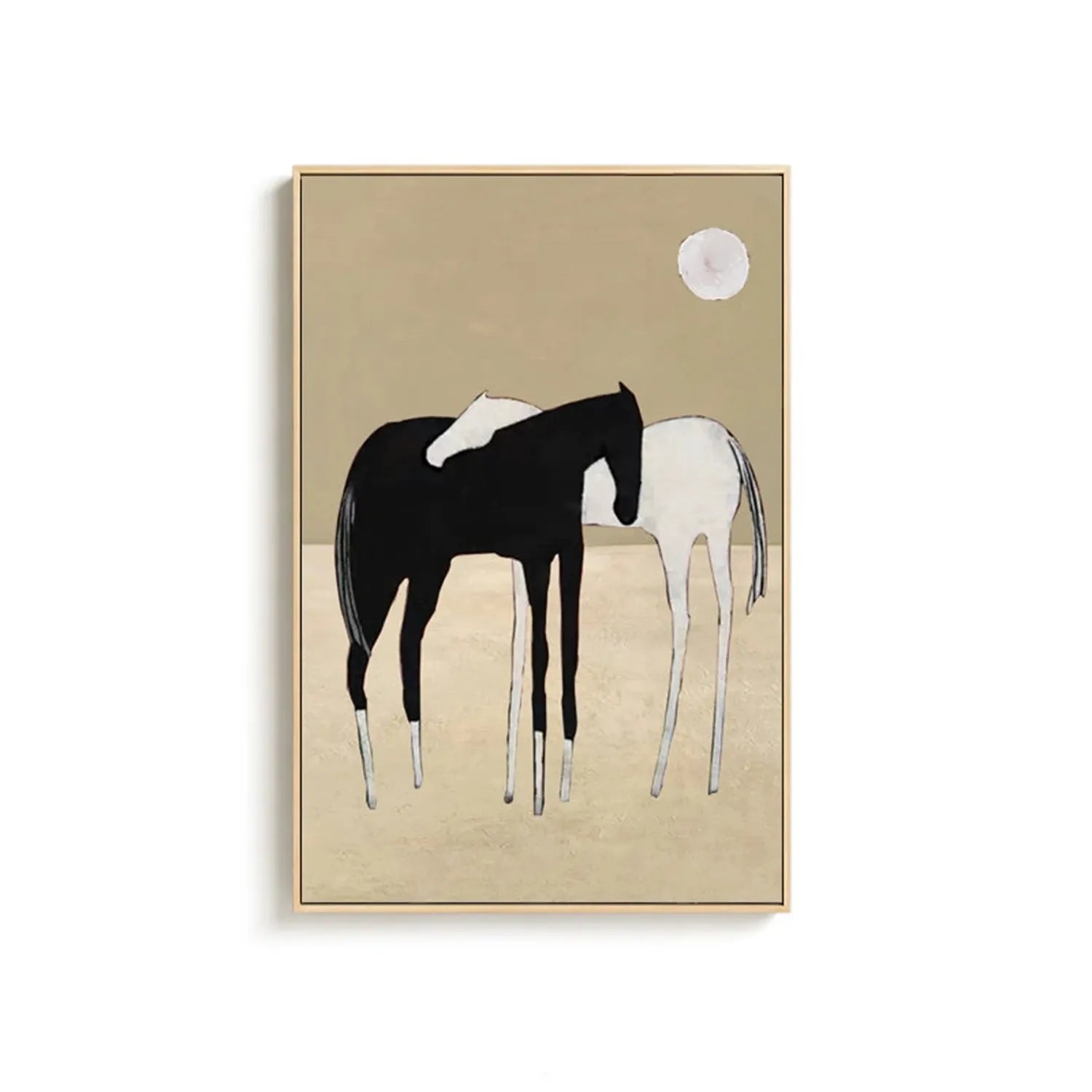 Animal Art Painting #AP074 - Handmade Wildlife Canvas Art for Home & Office Decor | Perfect for Living Room, Bedroom, or Gift