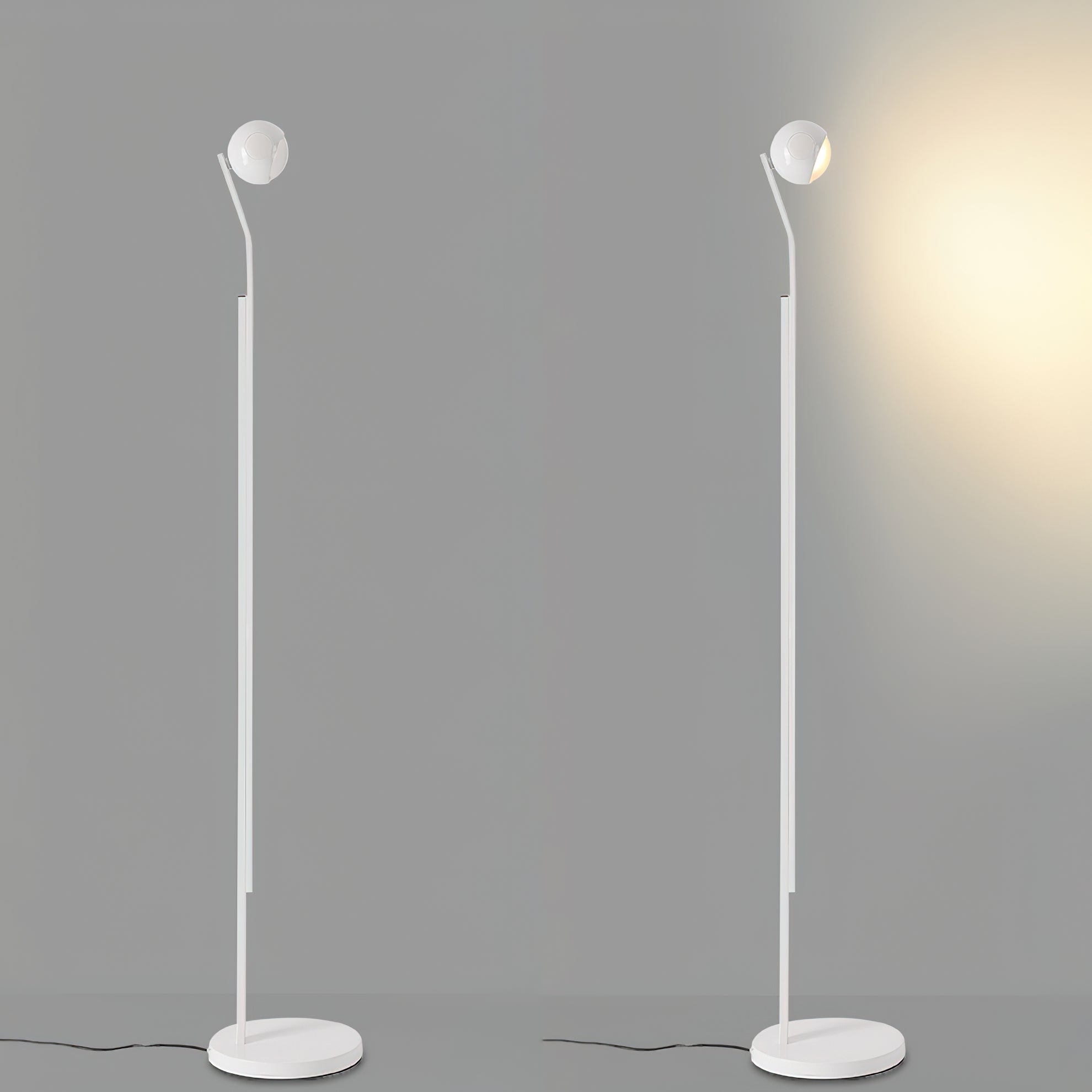 Modern Chalfis Floor Lamp with Adjustable Brightness - Stylish Standing Light for Living Room, Bedroom & Office - Perfect for Reading, Relaxing & Decorating
