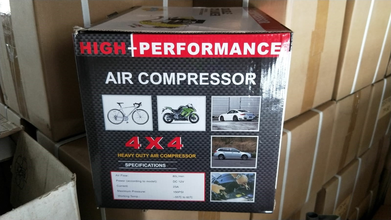 Aiko 12V Mini Air Compressor for Cars - 150PSI Max Pressure, 35L/min (JB 82) & 85L/min (JB 88) - Portable Tire Inflator for Emergency Roadside Use, Bikes, Sports Balls, and Inflatables