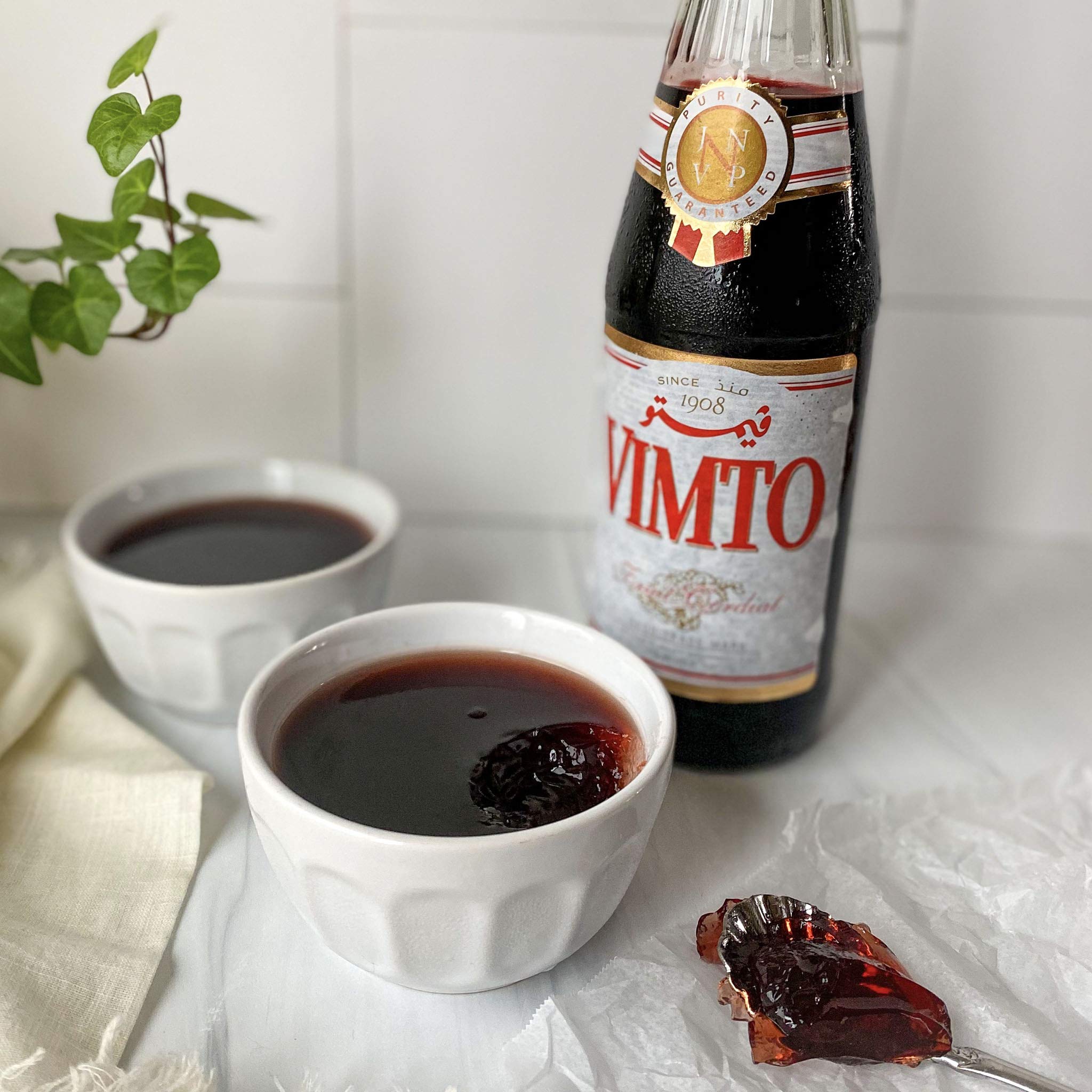 Vimto Fruit Syrup Concentrate - 25 fl oz Bottle | Flavorful Berry & Grape Cordial for Drinks, Cocktails, Tea & Mocktails | Great for Summer Beverages, Party Mixers & Homemade Sodas