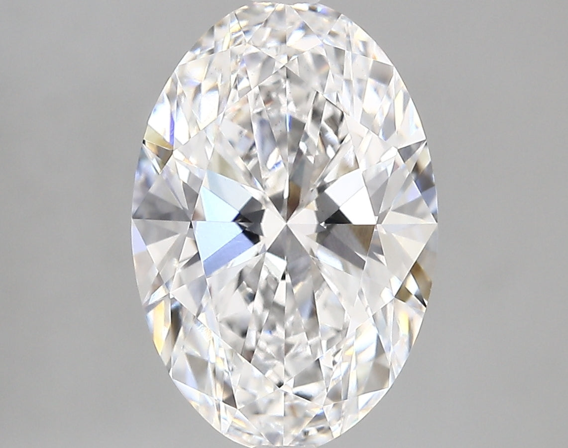 3.76 Carat Oval Lab Grown Diamond - GIA Certified, VVS1 Clarity, D Color | Perfect for Engagement Rings & Anniversary Jewelry