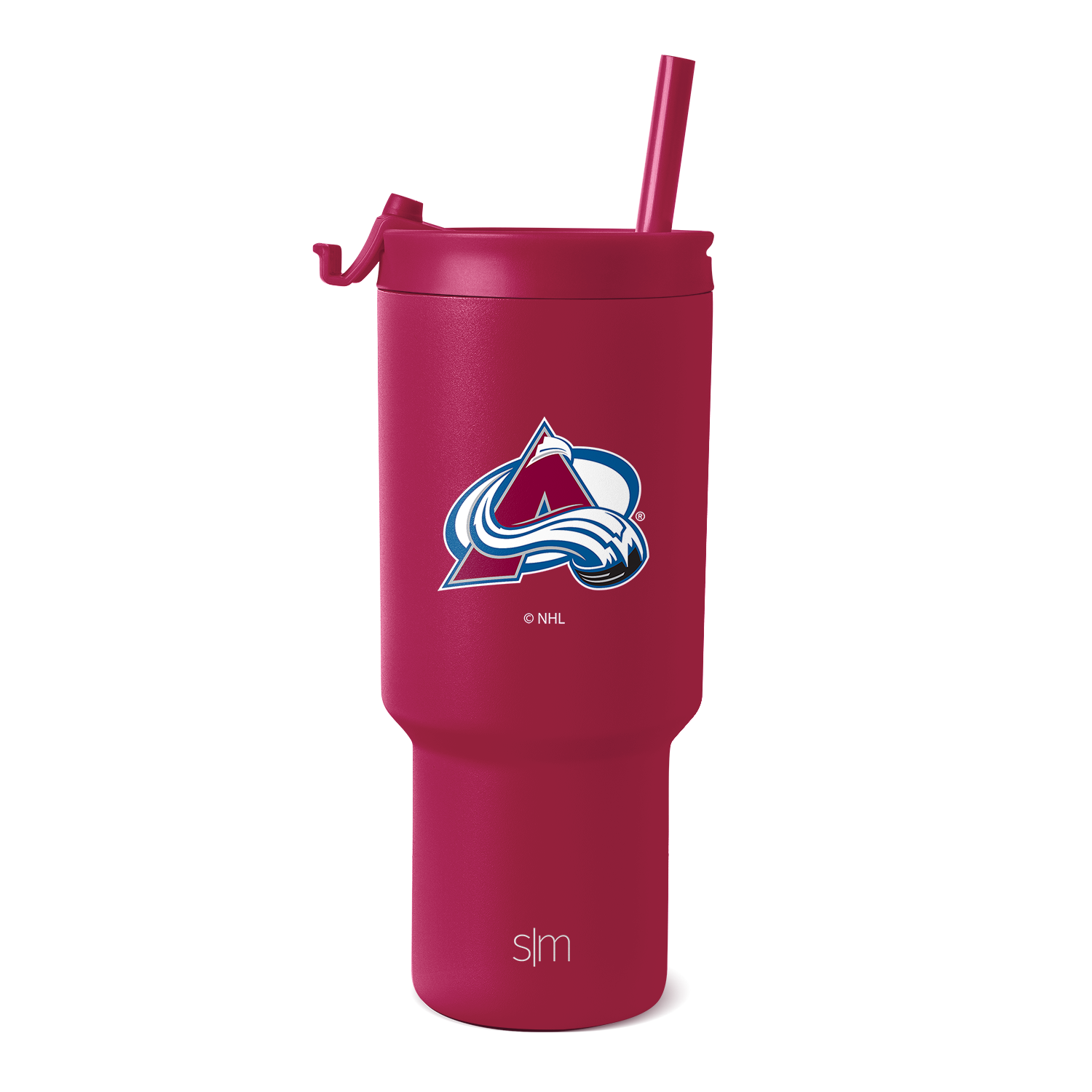 NHL Insulated Stainless Steel Trek Tumbler with Lid - 20oz Travel Mug for Hot & Cold Drinks - Perfect for Hockey Fans, Camping, Office & Gym Use