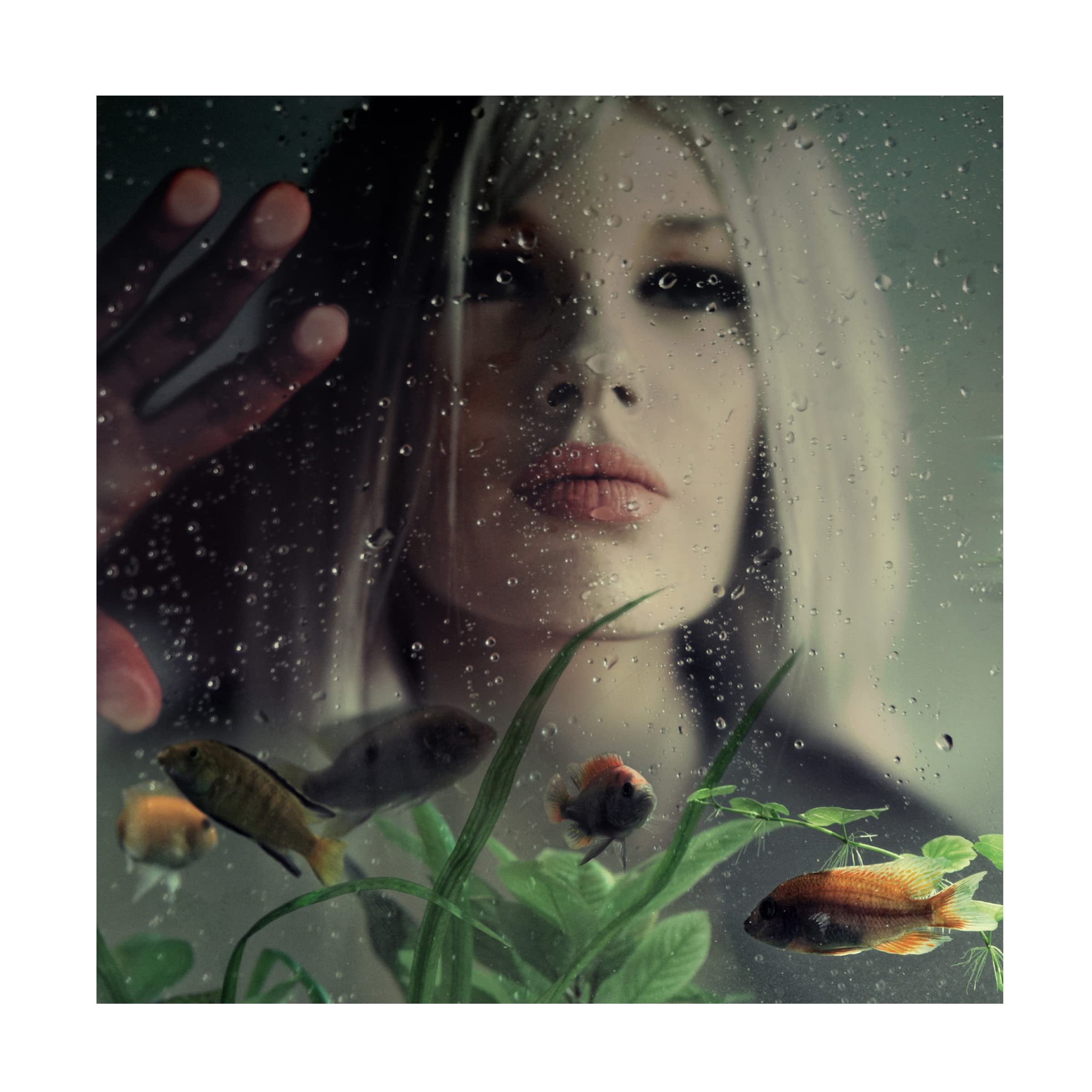 Trademark Fine Art 'Underwater Love' Canvas Wall Art Print by Ambra - Romantic Home Decor for Living Room, Bedroom & Office
