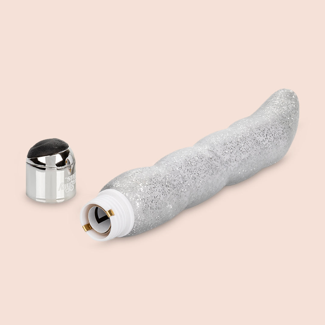 Naughty Bits™ Screwnicorn™ Majestic G-Spot Vibrator - Soft Ribbed Texture for Enhanced Pleasure | Perfect for Couples Play & Solo Sensual Exploration