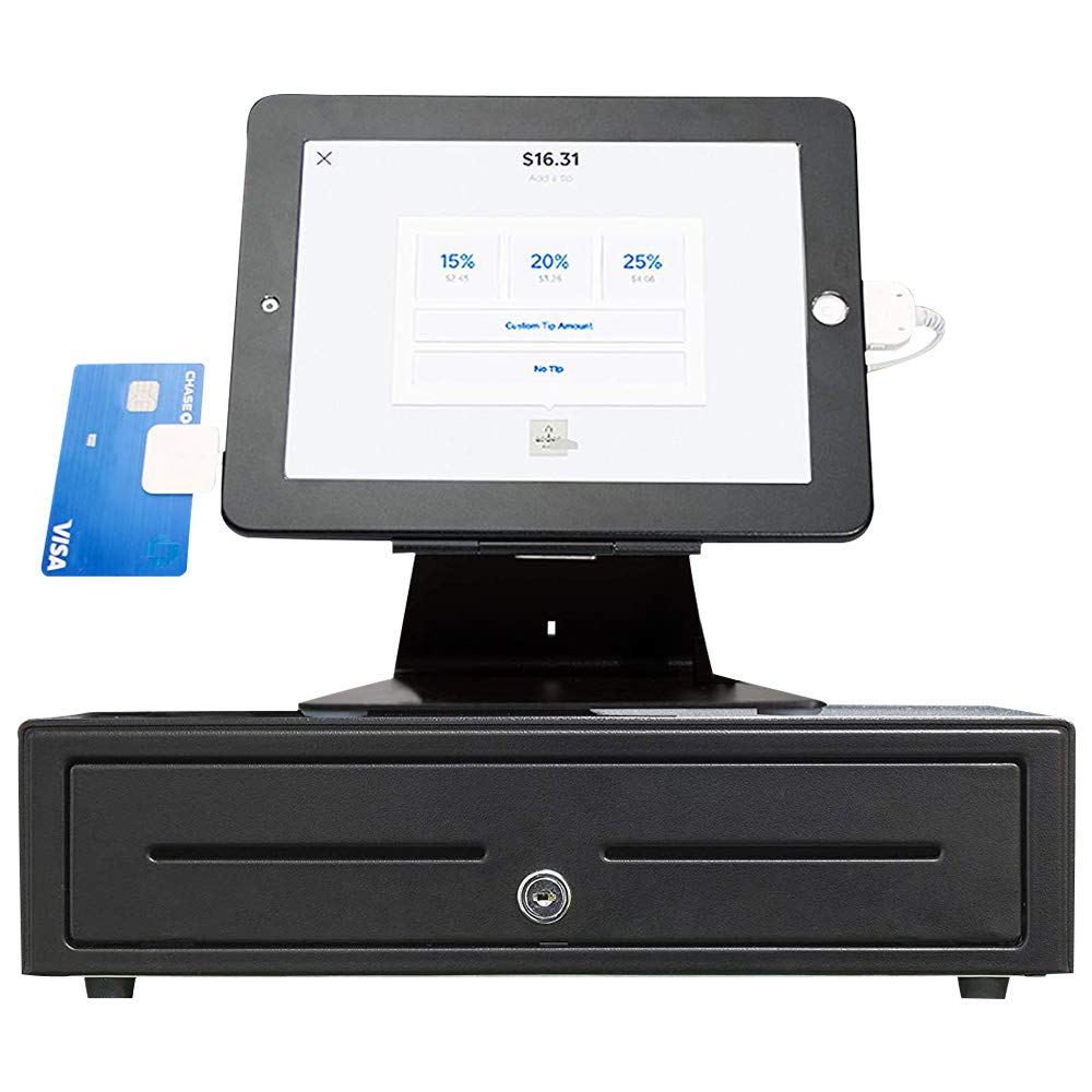 Secure Desktop Anti-Theft Kiosk Stand for iPad 9th/8th/7th Gen (10.2