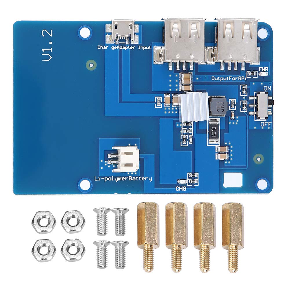 Lipo Battery Expansion Board - 3 Power Pack Expansion Module with Independent Field Power Supply & USB Output for RC Drones, DIY Electronics, and Portable Devices