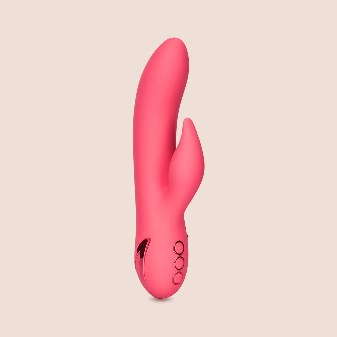 California Dreaming® San Francisco Sweetheart G Spot Massager - Powerful Vibrating & Thrusting Motion for Intense Pleasure - Perfect for Couples Play & Solo Sensual Exploration