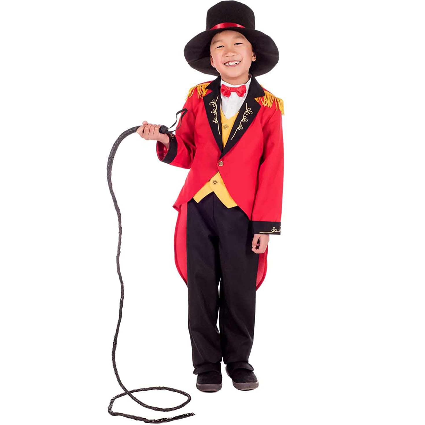 Fun Shack Kids Ringmaster Costume - Boys & Girls Circus Costume for Halloween, Dress-Up & Themed Parties | Perfect for Performances, Carnivals & Pretend Play