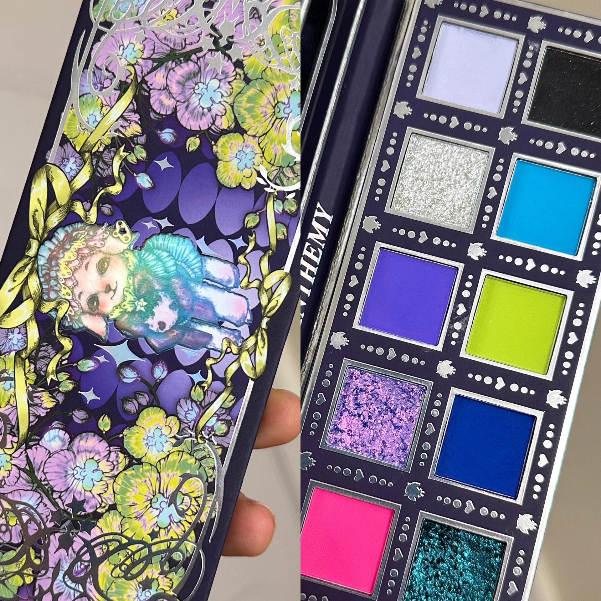 Anthemy Living Creatures Compendium 2.0 Moon Series - Midnight Lamb Chameleon Eyeshadow Palette | Vegan & Cruelty-Free Makeup Kit | Perfect for Night Out & Special Occasions