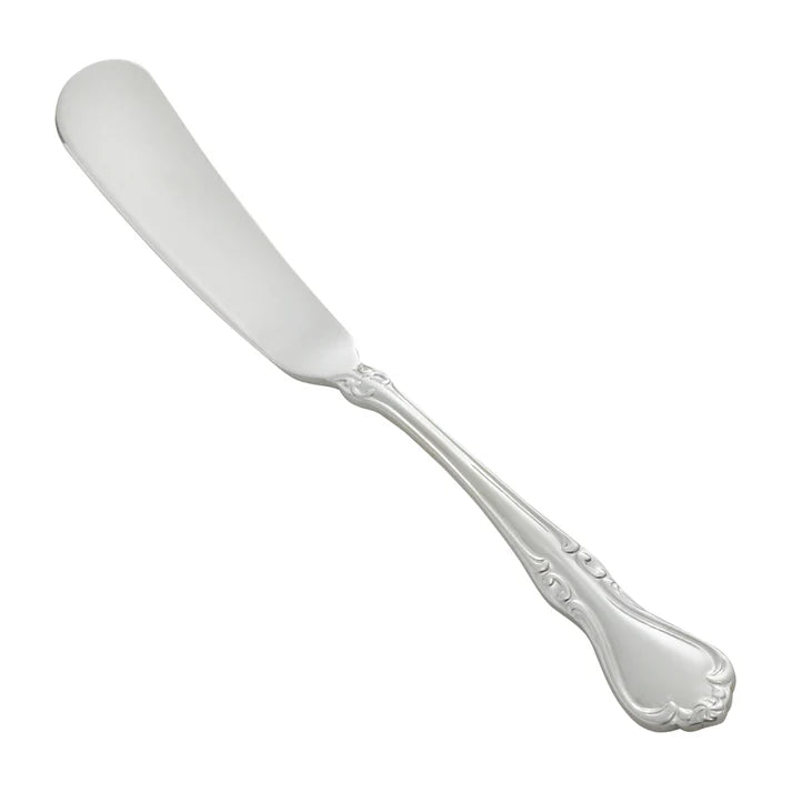Winco Chantelle Butter Spreader 0039 12 - Premium Stainless Steel Butter Knife for Smooth Spreading - Perfect for Breakfast, Baking, and Kitchen Use
