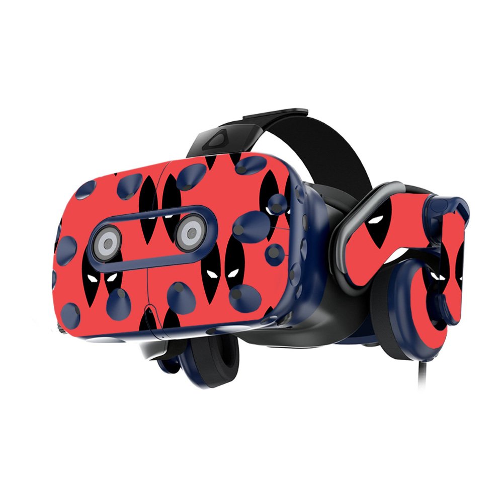MightySkins Vinyl Decal Wrap Cover for HTC Vive Pro VR Headset - Dead Eyes Pool Design | Protective, Durable, Customizable Skin | Easy to Apply & Remove | Made in USA | Perfect for Gaming, VR Enthusiasts & Personalization