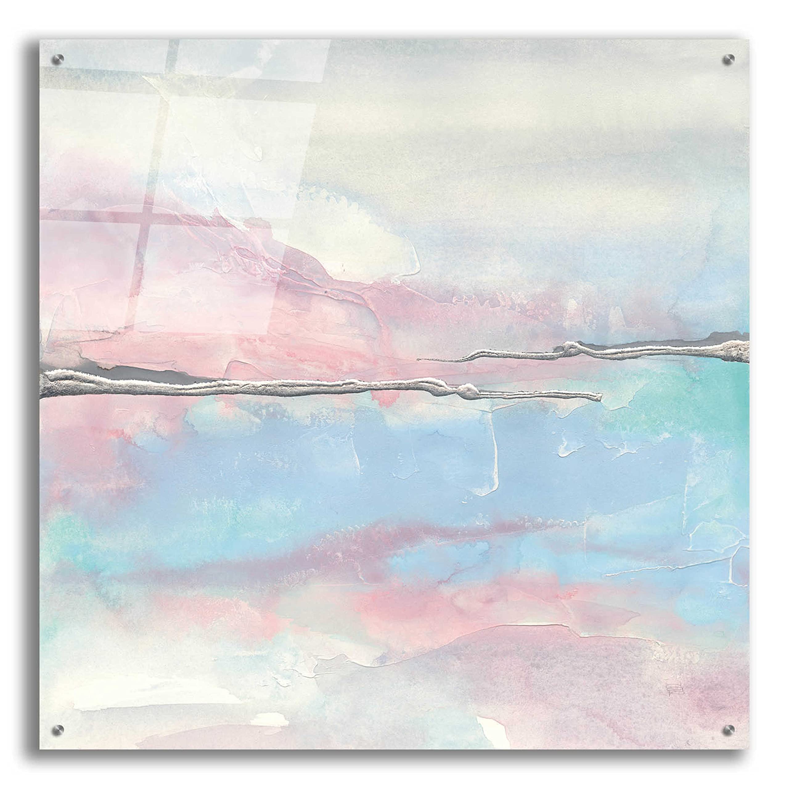 Epic Art 'Parfait II' by Chris Paschke - 36x36 Inch Acrylic Glass Wall Decor - Modern Abstract Painting for Living Room, Bedroom & Office