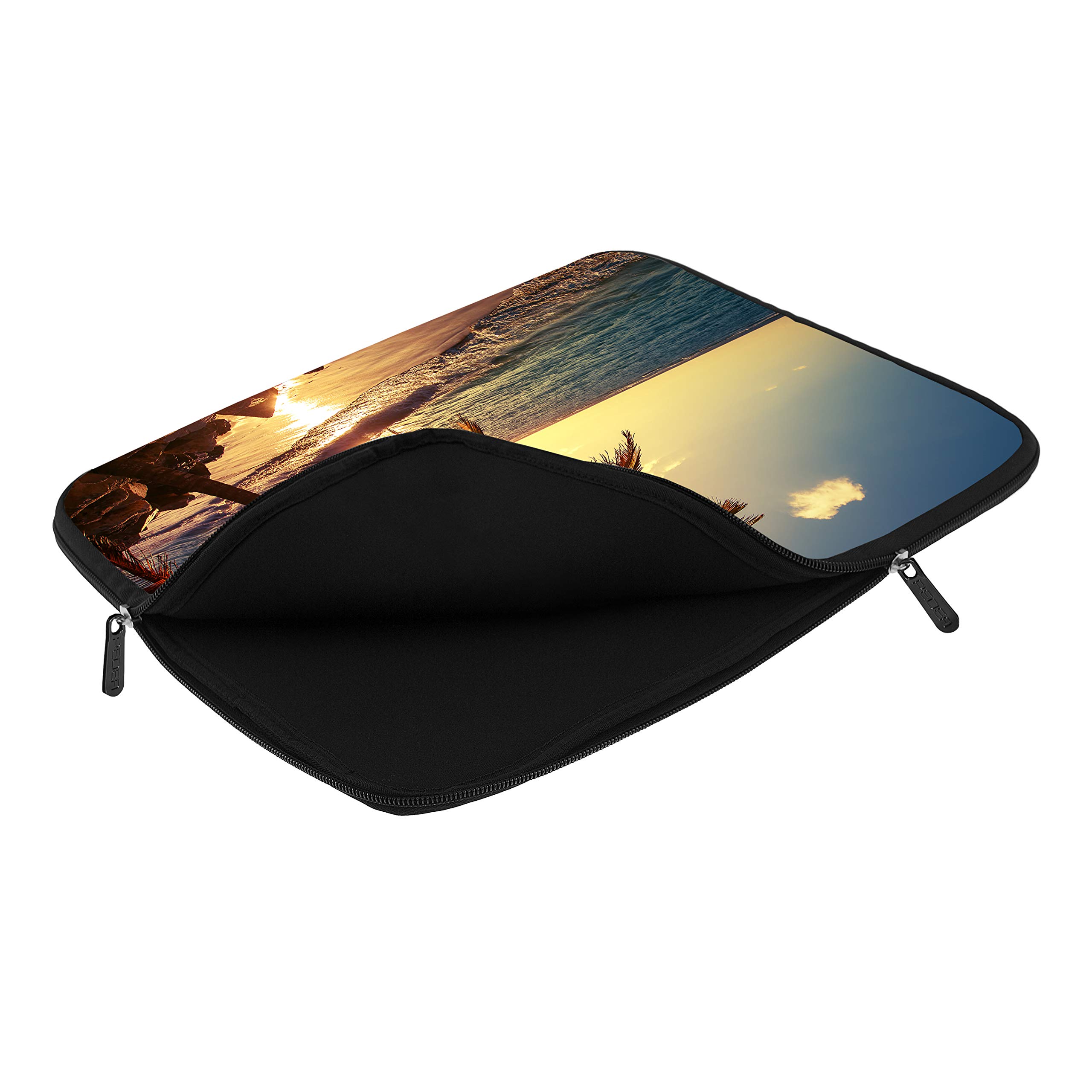 Stylish 13-Inch Laptop Bag with Built-in Mouse Pad - Perfect for Work, Travel, and Beach Outings