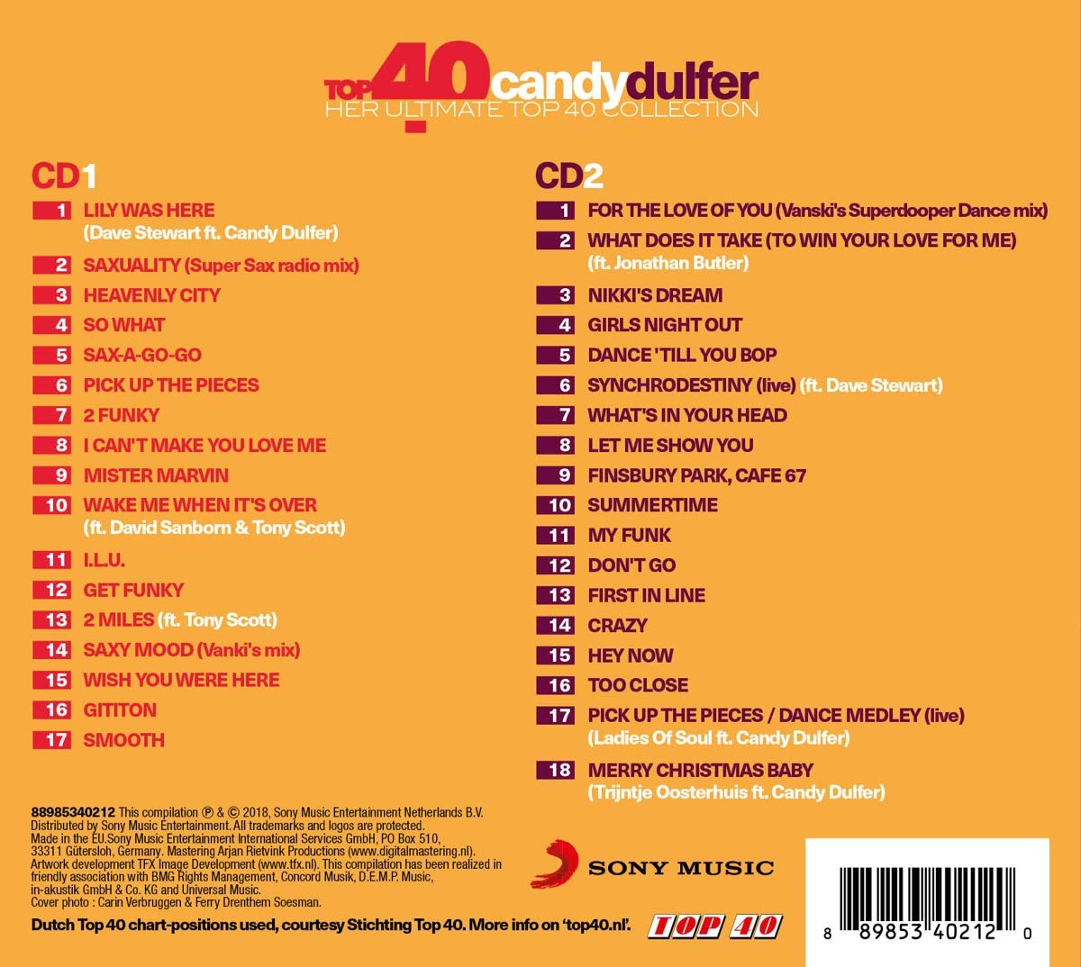 Top 40: Candy Dulfer - Smooth Jazz & Pop Saxophone Music for Relaxation, Dinner Parties & Romantic Evenings