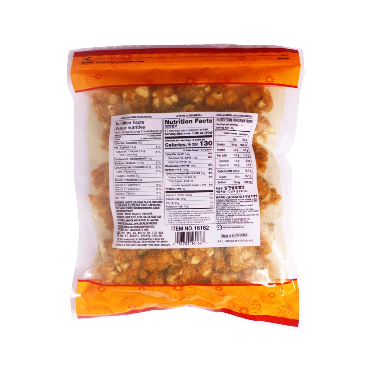Crunchy Oranda Clusters by Surasang Joongmago - Korean Traditional Snack for Parties, Gifts & Healthy Munching