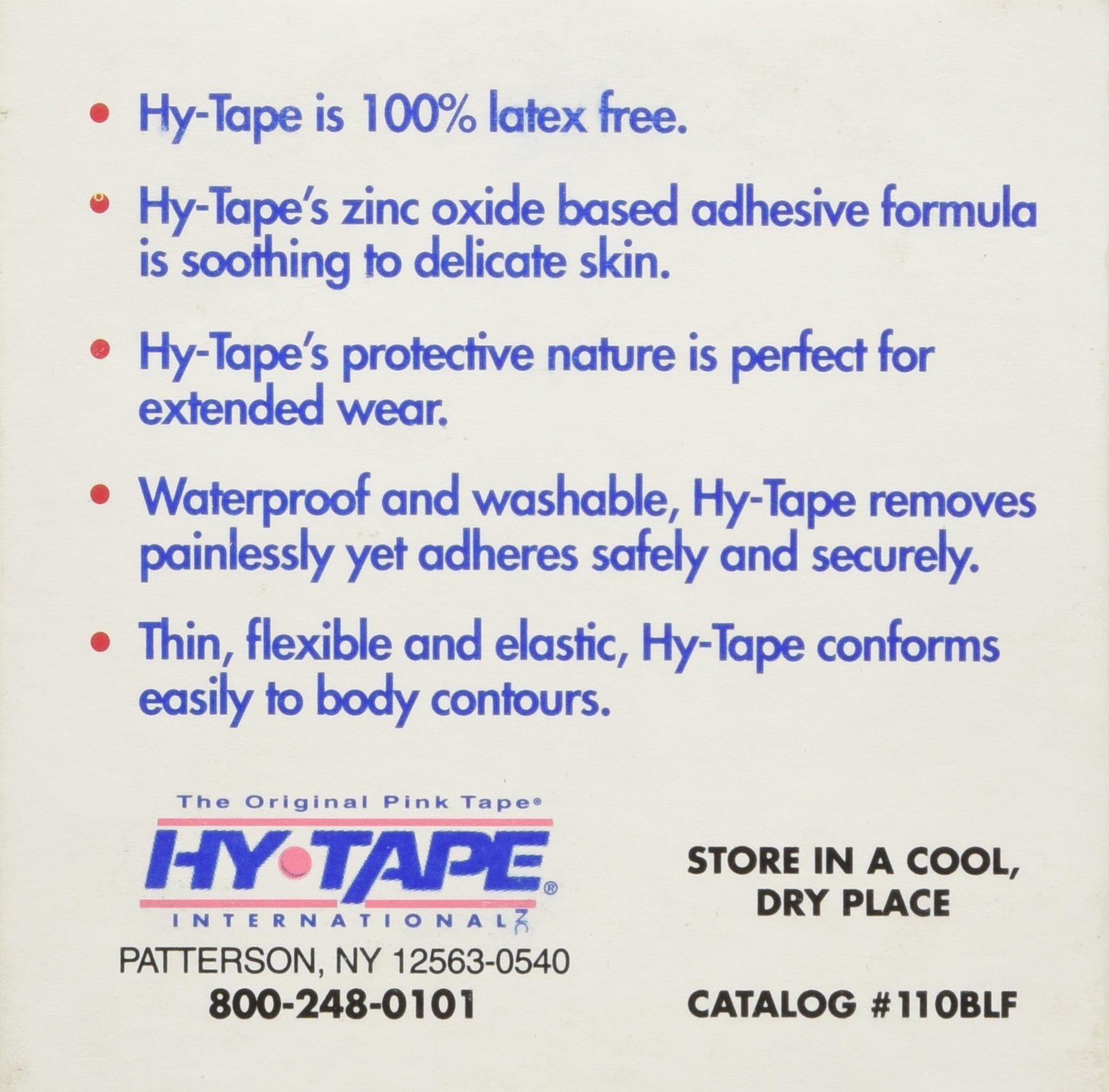 HY-TAPE The Original Pink Tape, 1 Inch x 5 Yards - Waterproof First Aid Tape for Wound Care & Sports Injuries - Ideal for Medical Use, Bandage Securing & Athletic Protection