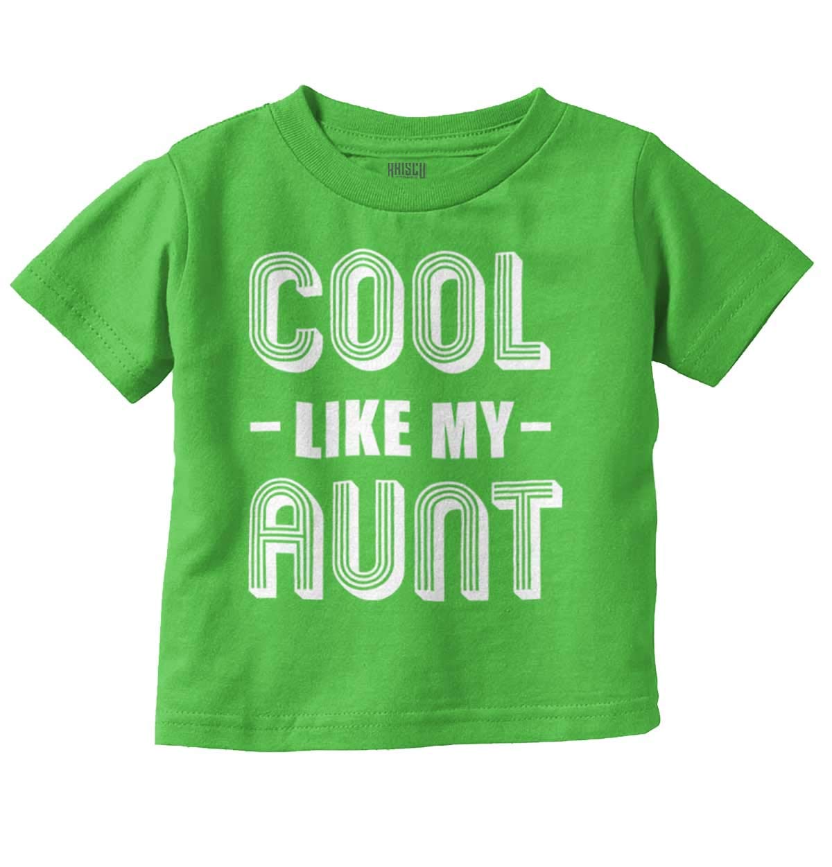 Funny Cool Aunts & Cute Nieces/Nephews Toddler T-Shirt - Comfortable Cotton Kids Tee for Boys & Girls - Perfect for Family Reunions, Birthday Gifts & Casual Wear