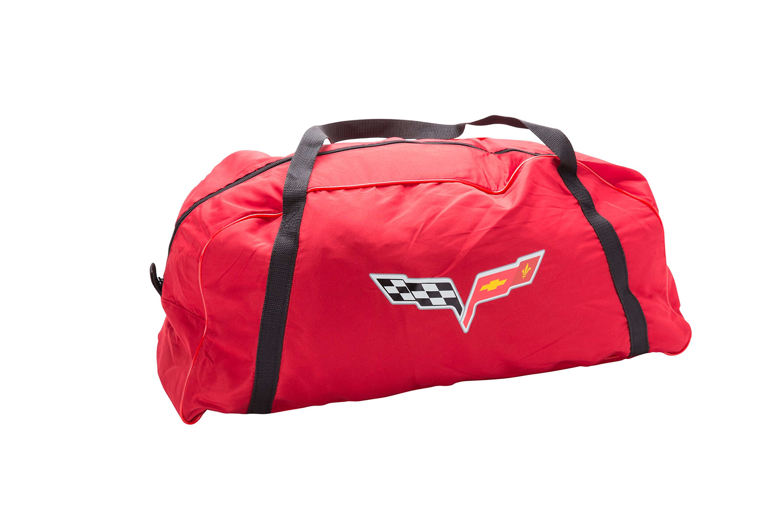 Premium GM Accessories 19158375 Indoor Car Cover - Red with Z06 Logo - Protect Your Vehicle from Dust & Scratches at Home or Garage