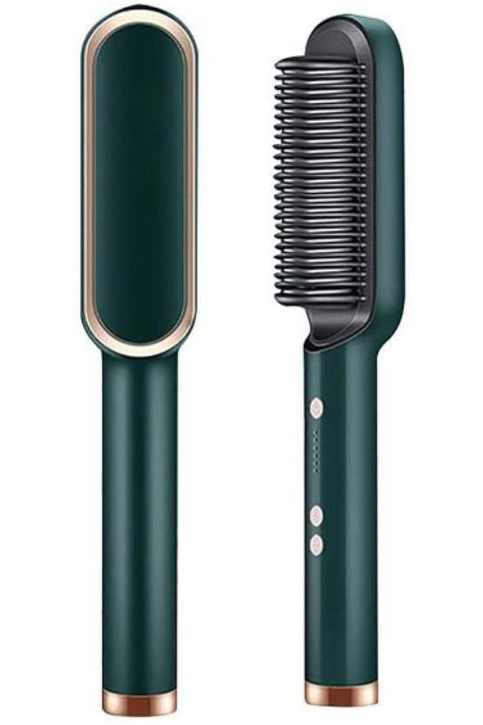 Beauty Nagar Hair Straightener Comb Brush for Women - PTC Heating Electric Styling Brush with 5 Adjustable Temperature Settings, 20s Fast Heat Up (Multicolored) - Perfect for Home Use, Travel & Salon Styling