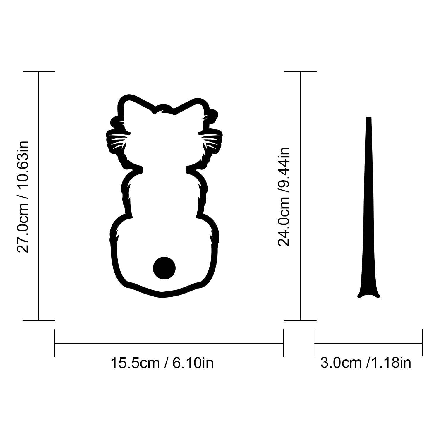 Funny Moving Cat Tail Car Wiper Decals - Vinyl Stickers for Windshield & Rear Window - SUV, Truck, Auto Decoration (Purple Ice Film) - Perfect for Pet Lovers & Car Enthusiasts