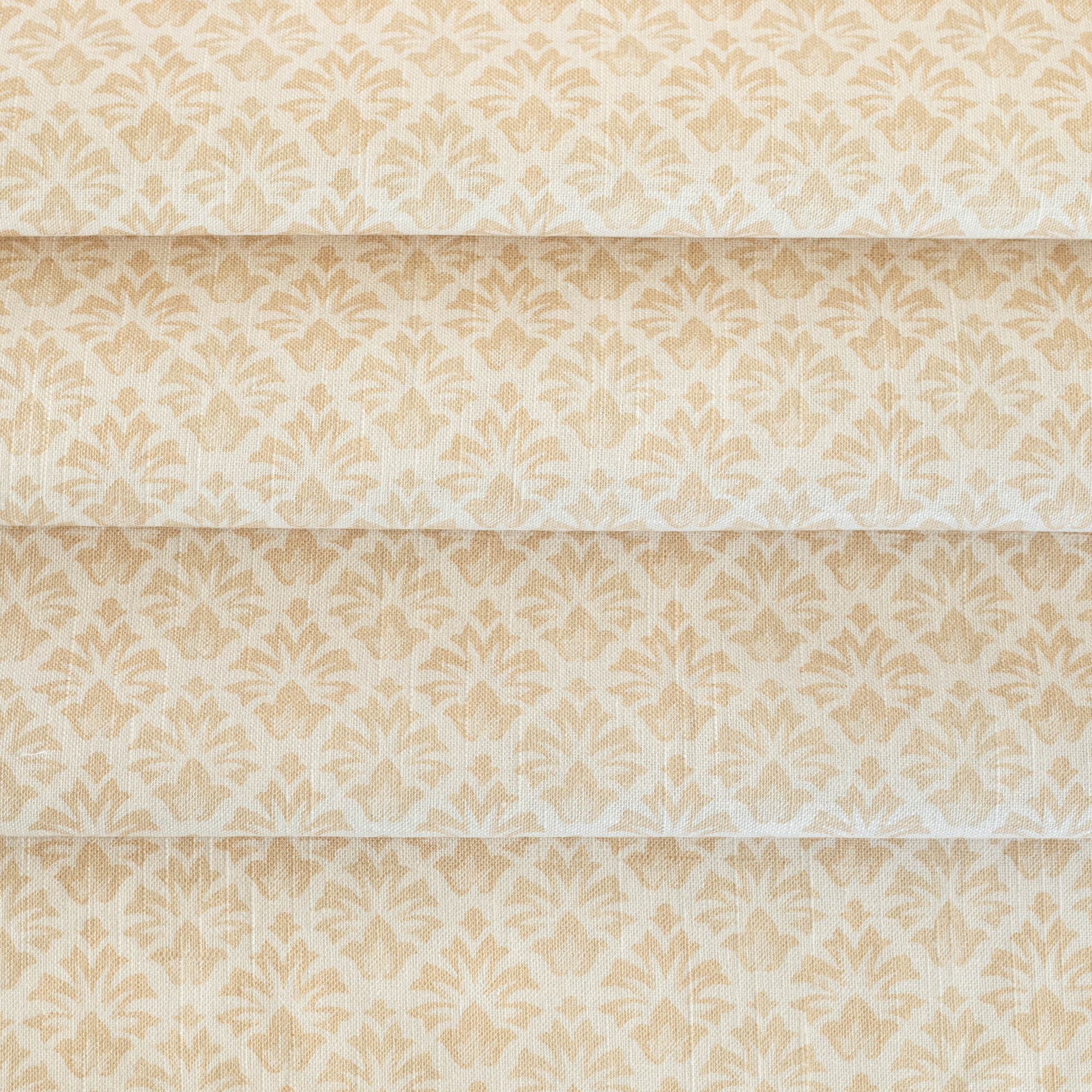 Premium Calli Fabric - Soft & Durable Ochre Textile for Home Decor, Upholstery & DIY Crafts | Perfect for Curtains, Pillows & Sewing Projects