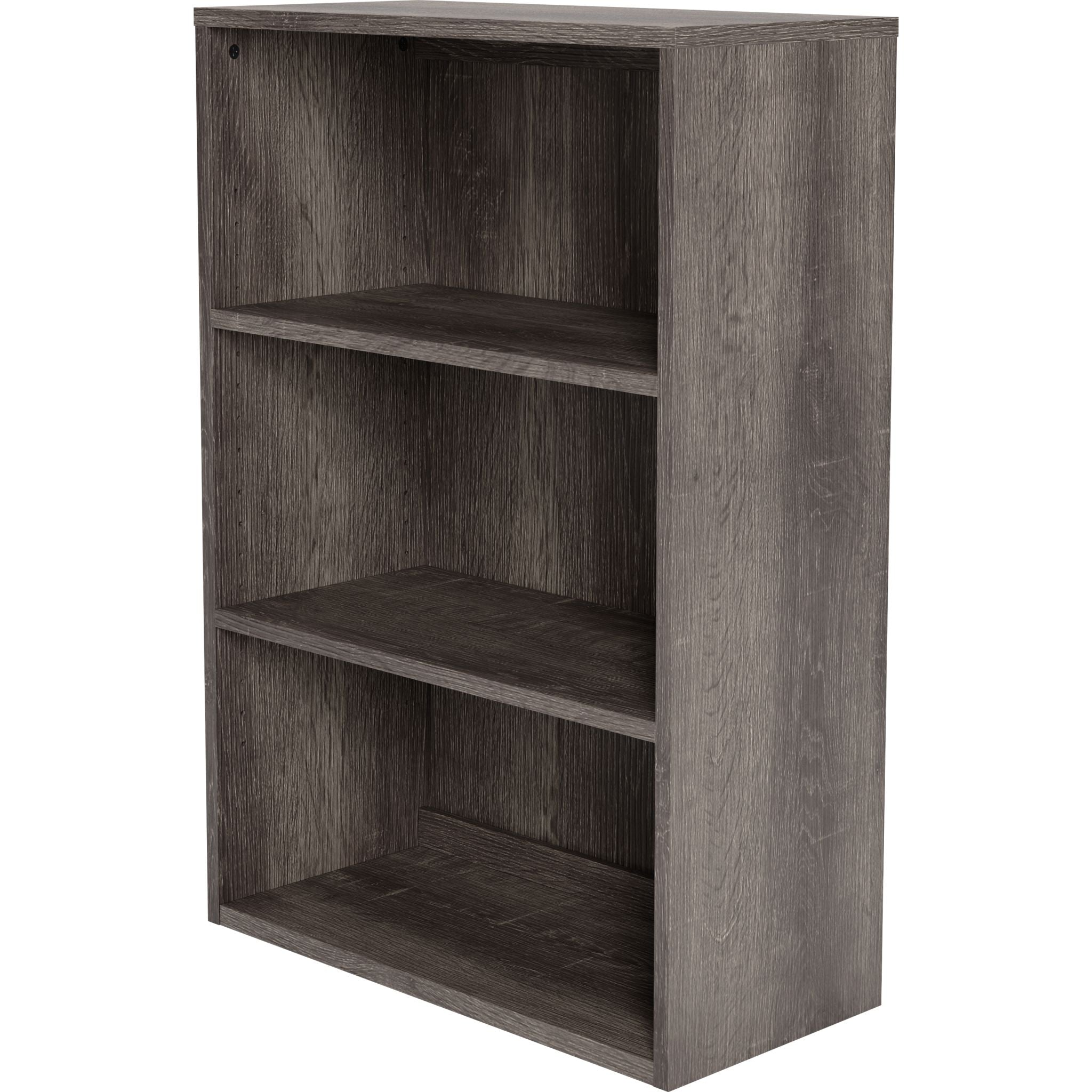 Arlenbry Medium Bookcase - 5-Shelf Storage Organizer, Modern Gray Bookshelf for Home & Office - Perfect for Living Room, Bedroom, or Study Room Organization