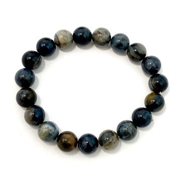 Natural Pietersite Stone Beaded Bracelet for Women - Healing Crystal Jewelry for Energy Balance & Stress Relief - Perfect for Meditation, Yoga & Spiritual Gifts