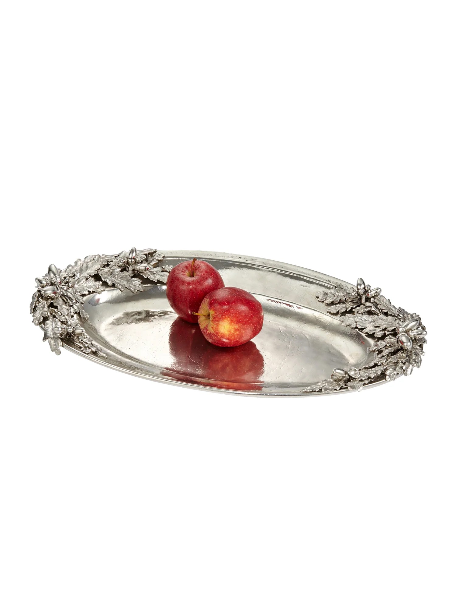 Elegant Pewter Tray 913 0137 - Vintage Style Serving Tray for Dining, Home Decor & Gift Giving