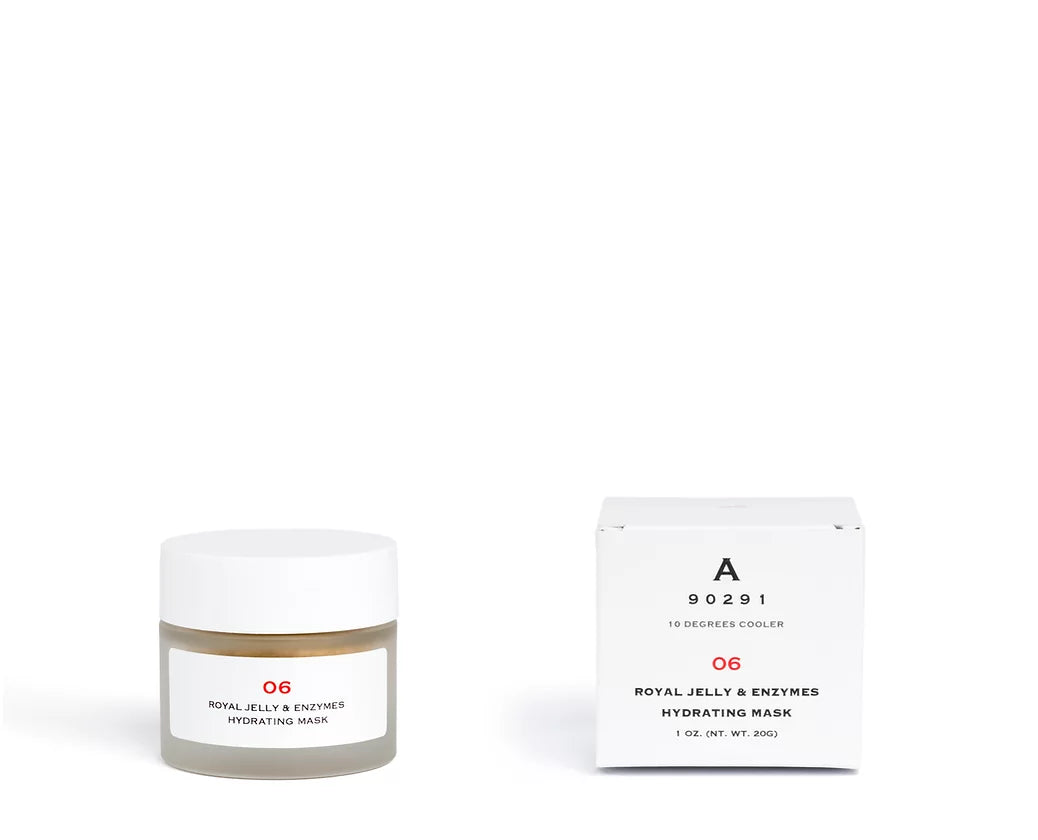 Royal Jelly & Enzymes Hydrating Face Mask for Dry Skin - Deep Moisturizing & Nourishing Sheet Mask for Glowing Skin - Perfect for Nighttime Skincare Routine & Spa Day