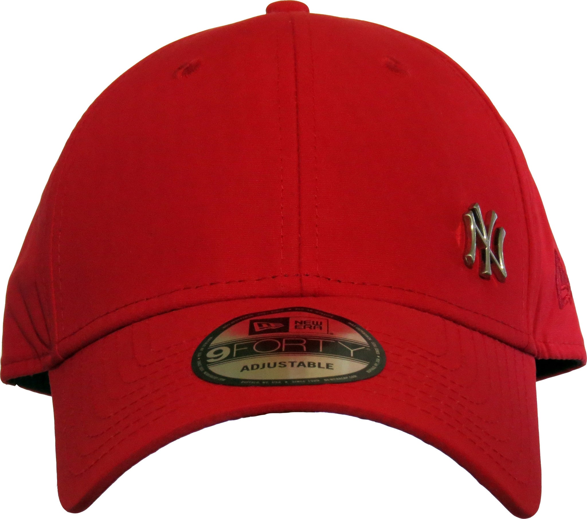New York Yankees New Era 9Forty Flawless Scarlet Baseball Cap for Men & Women - Adjustable Snapback Hat for Sports, Casual Wear & Fan Gear