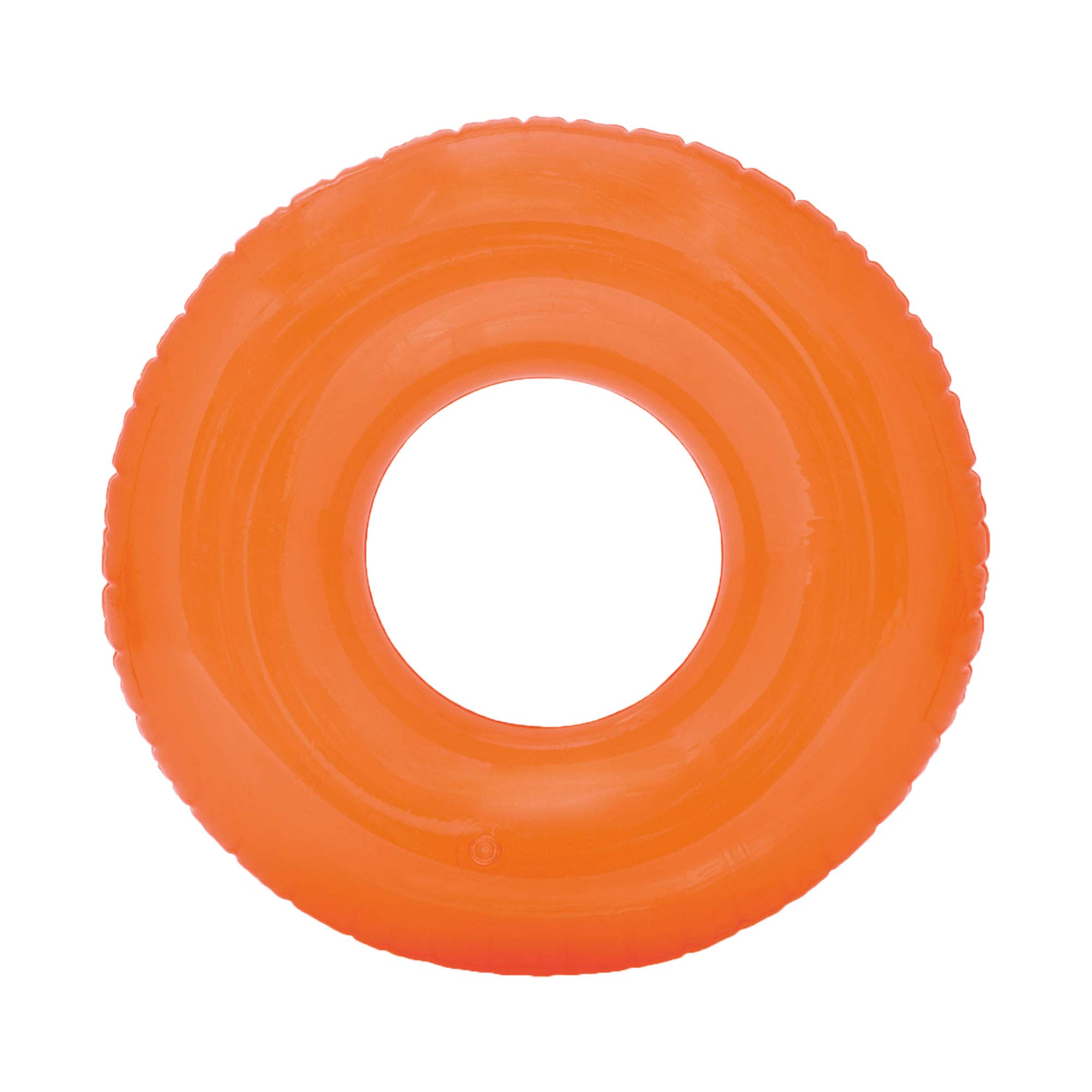Intex 48-Pack Colorful Transparent Inflatable Swimming Pool Tubes - Beach Float Rafts for Kids & Adults - Perfect for Pool Parties, Summer Fun, and Water Games