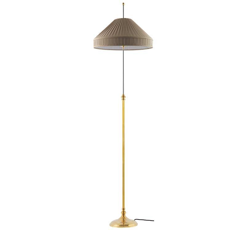 Golvlampa Edfelt Beige Lampshade - Modern Floor Lamp for Living Room, Bedroom, or Office Lighting Decor