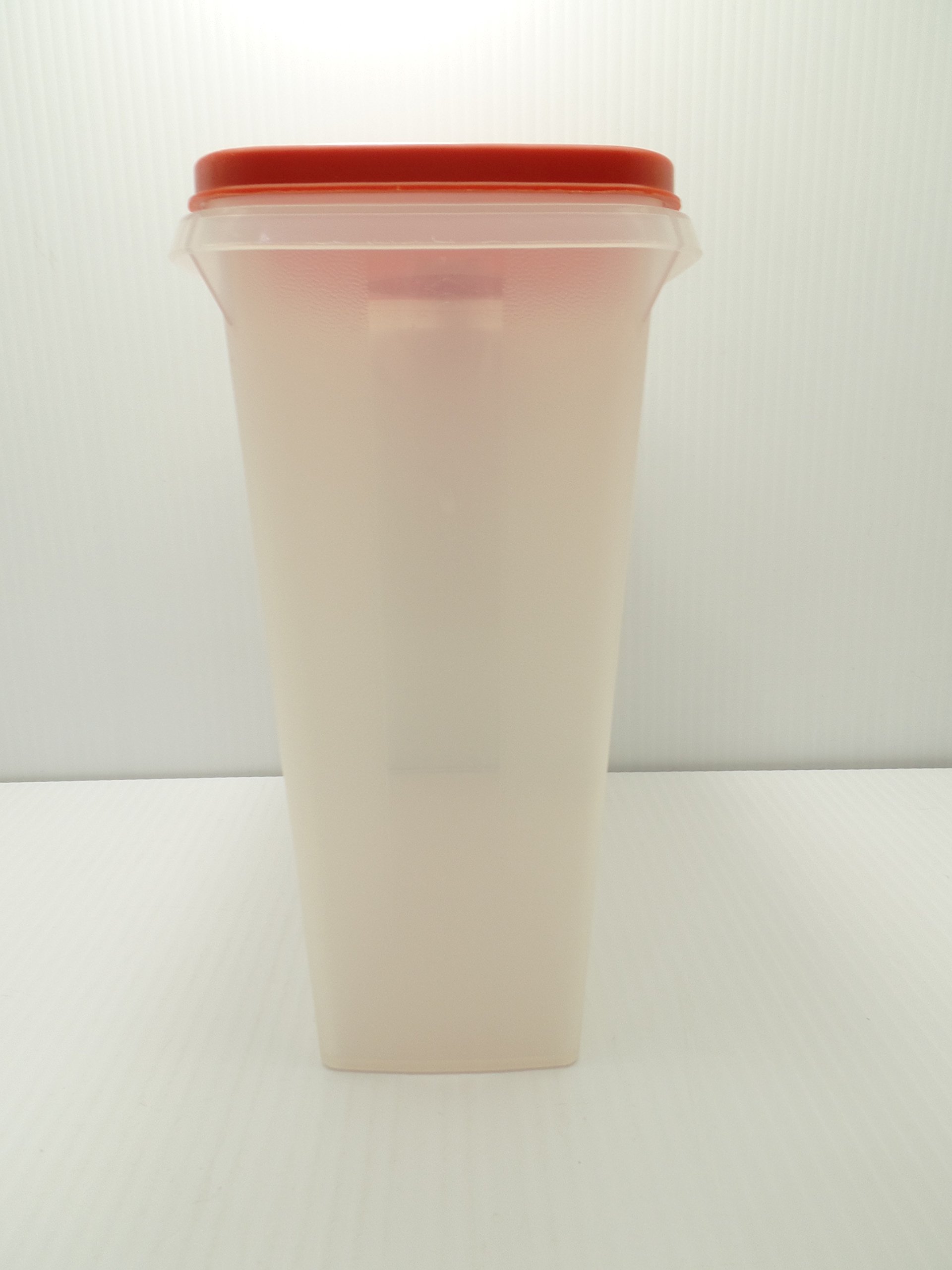 Tupperware Cereal Storage Container with Red Seal – Airtight Food Saver for Breakfast Cereal, Snacks & Dry Goods – Perfect for Kitchen Pantry Organization