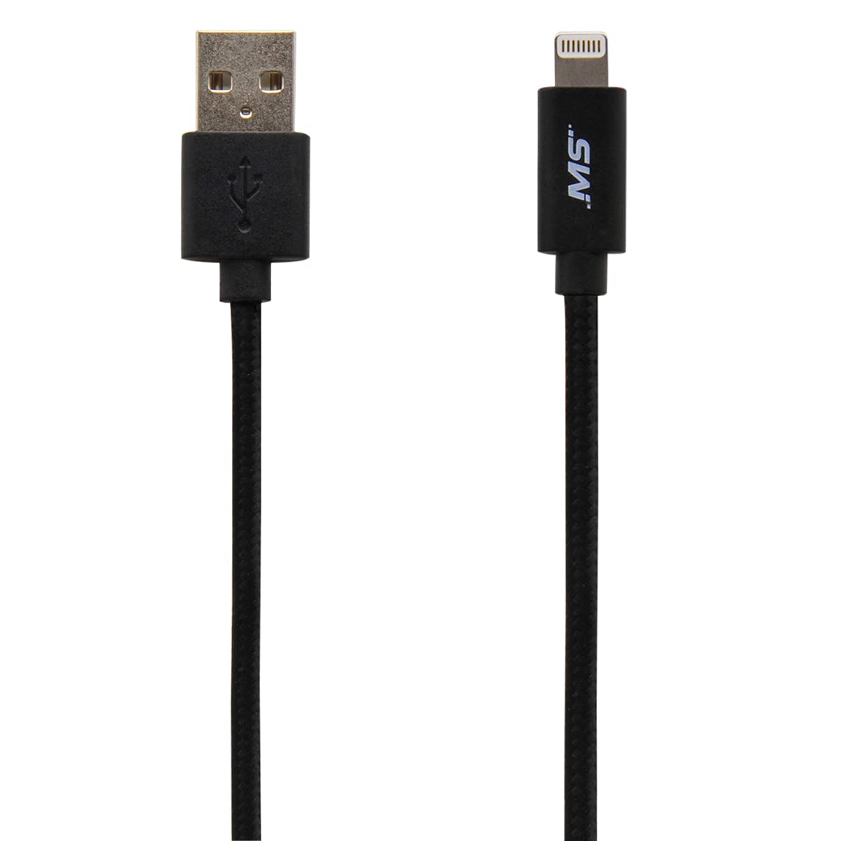 MobileSpec MB06623 10ft Lightning Cable - Fast Charging & Data Sync for iPhone, iPad - Perfect for Home, Office & Travel Use