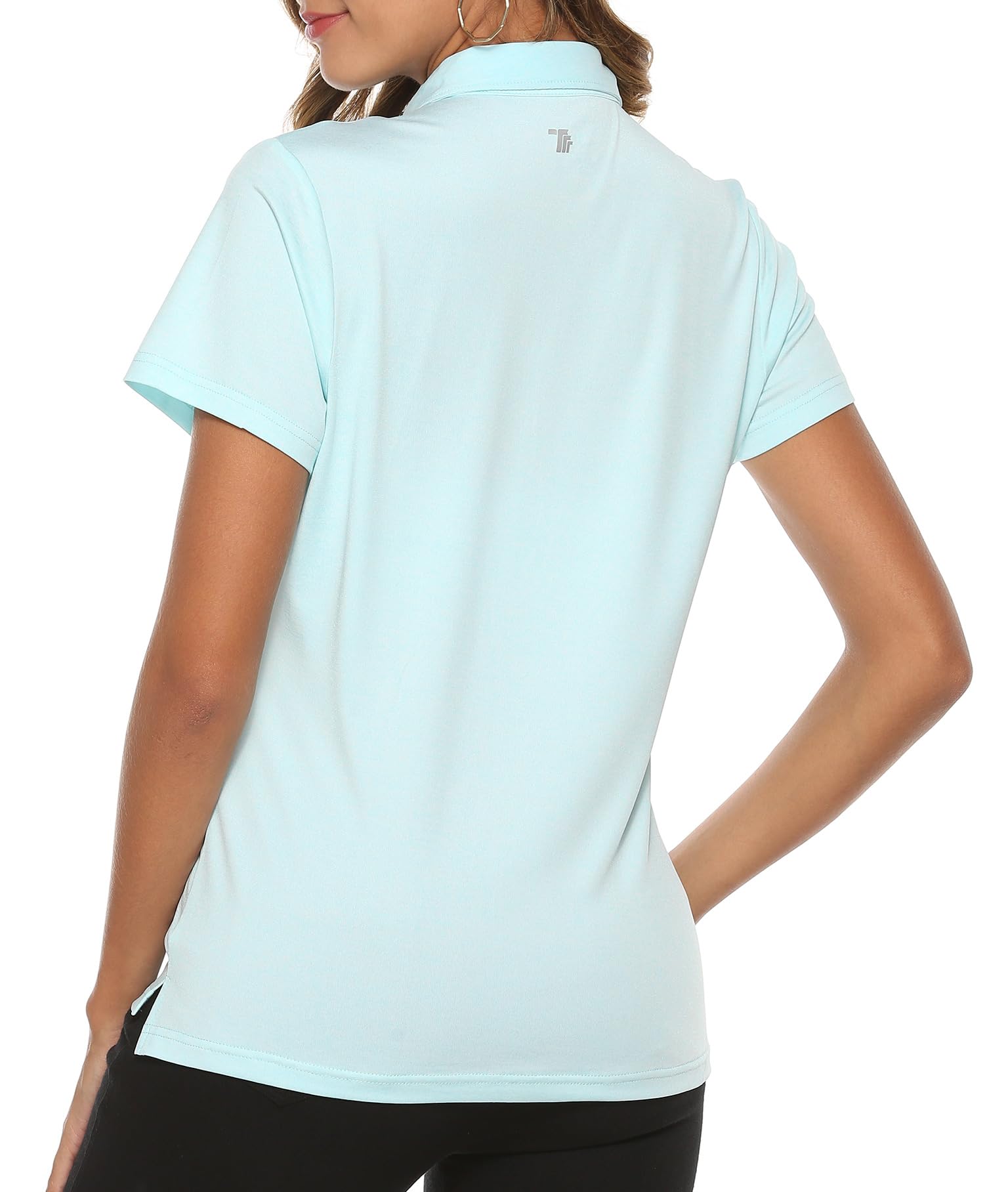 Women's Moisture Wicking Golf Polo Shirts - Breathable Short Sleeve Ladies Golf Tops for Summer - Perfect for Golf Course, Driving Range & Casual Wear